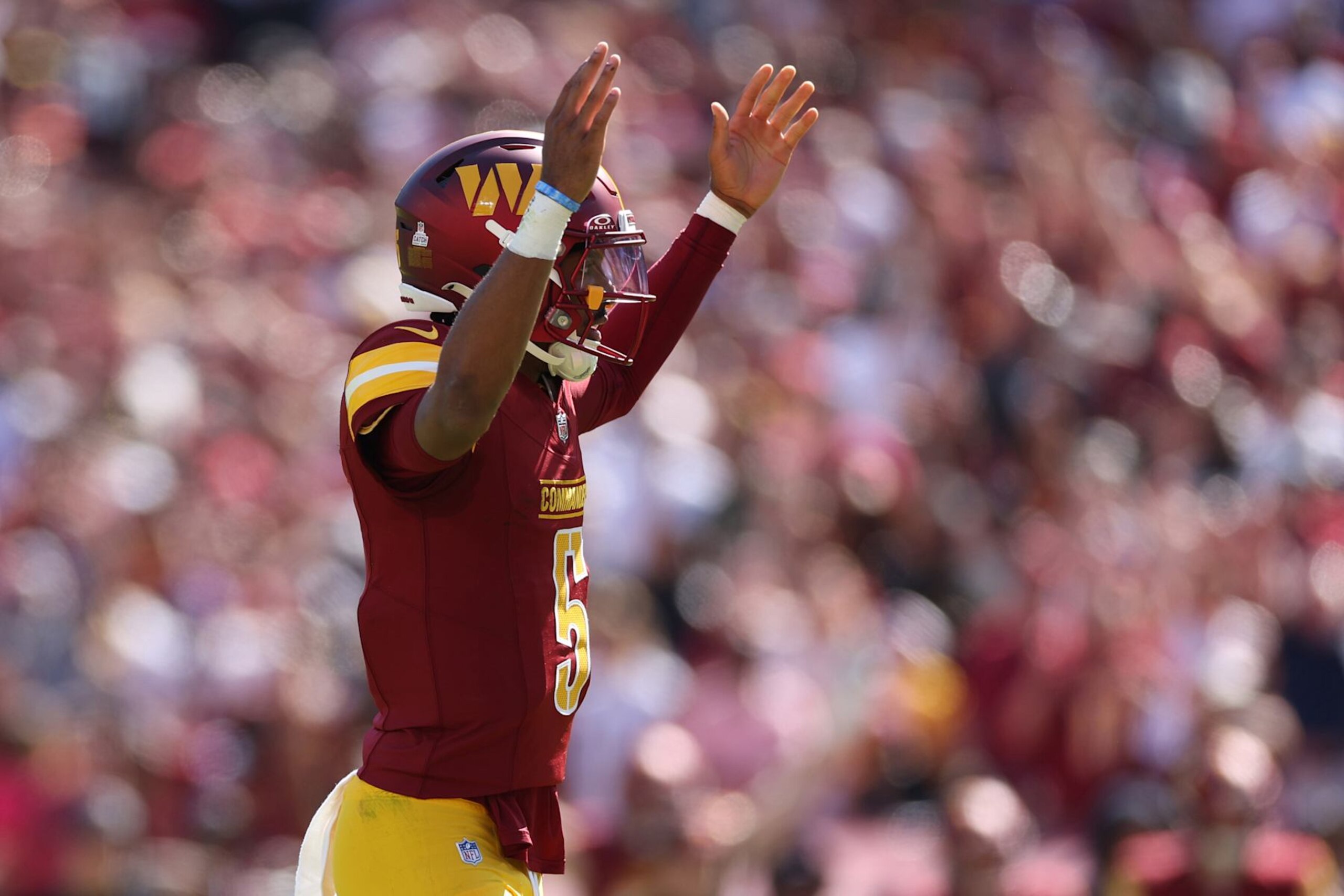Commanders QB Jayden Daniels Commanders QB Jayden Daniels