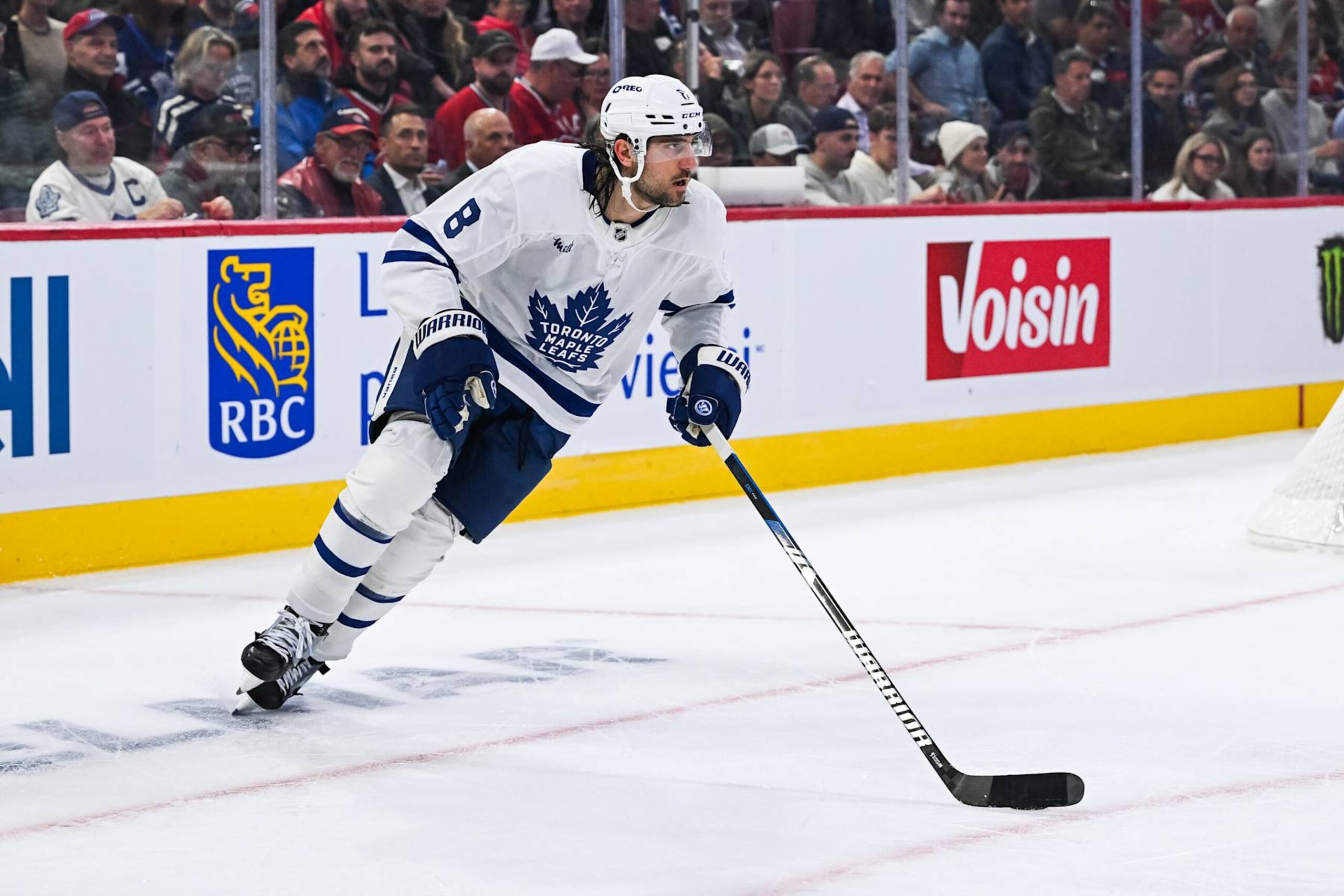 Chris Tanev joined the Toronto Maple Leafs this summer as a free agent. Chris Tanev joined the Toronto Maple Leafs this summer as a free agent.