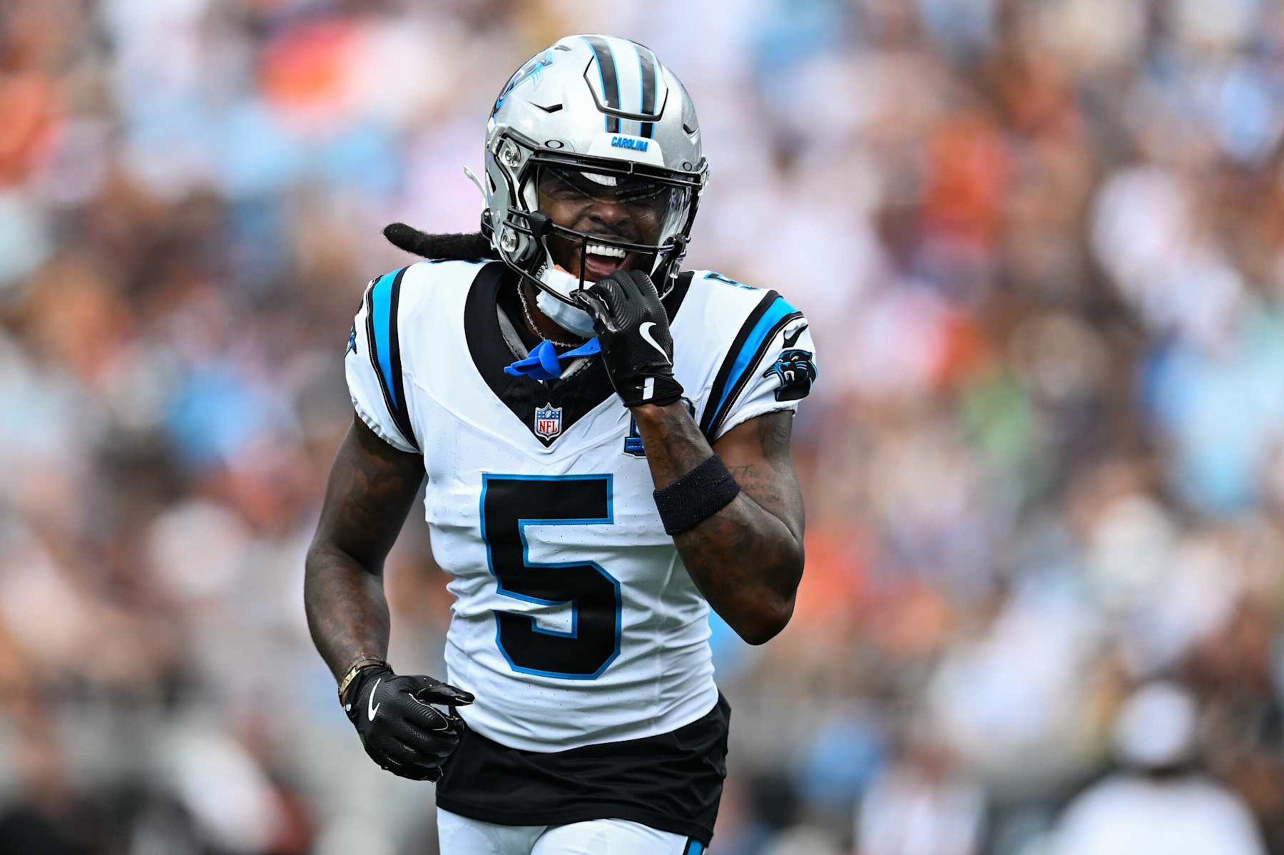 Panthers WR Diontae Johnson Panthers WR Diontae Johnson