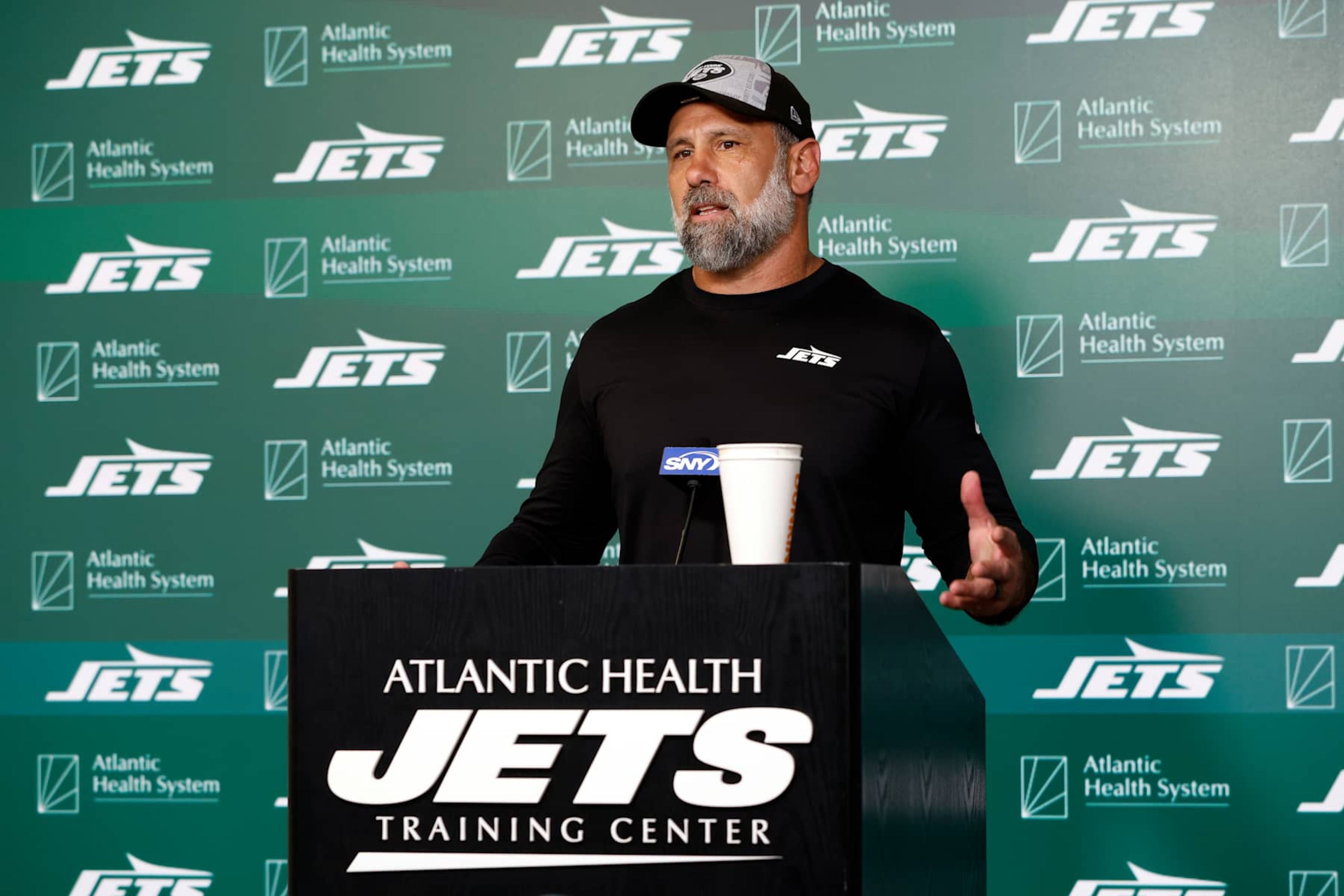 Jets interim coach Jeff Ulbrich Jets interim coach Jeff Ulbrich