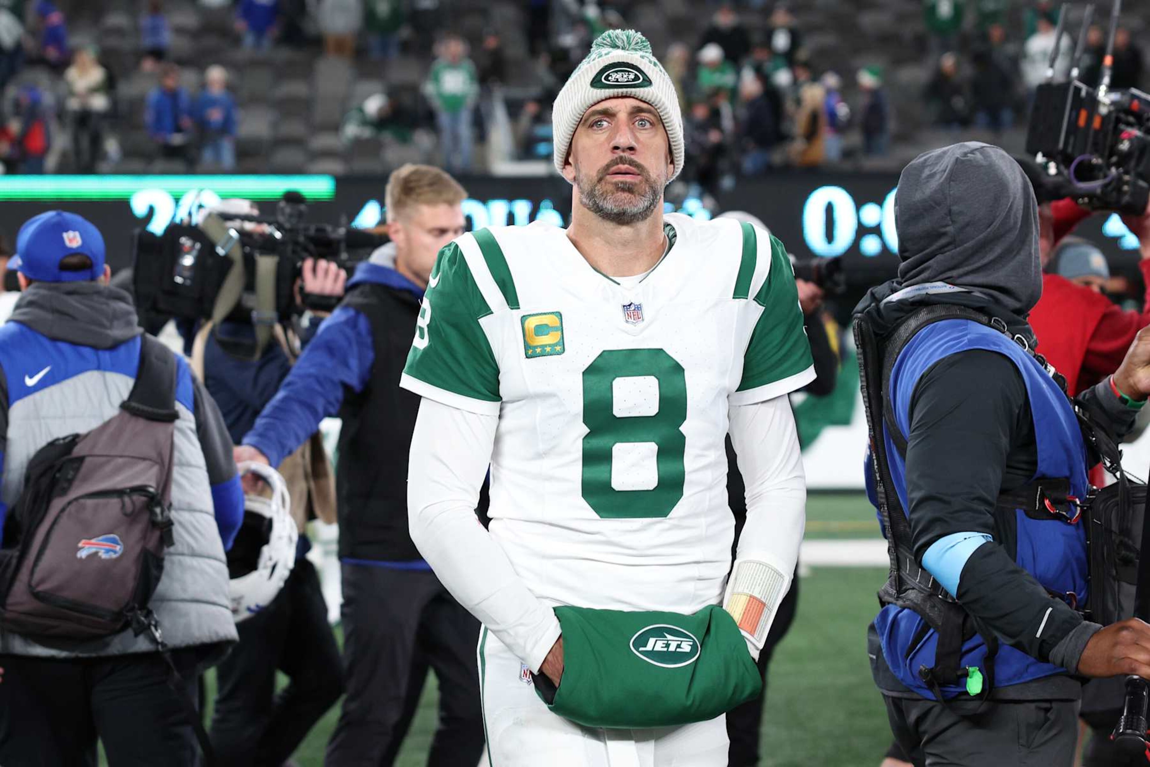 Jets QB Aaron Rodgers Jets QB Aaron Rodgers