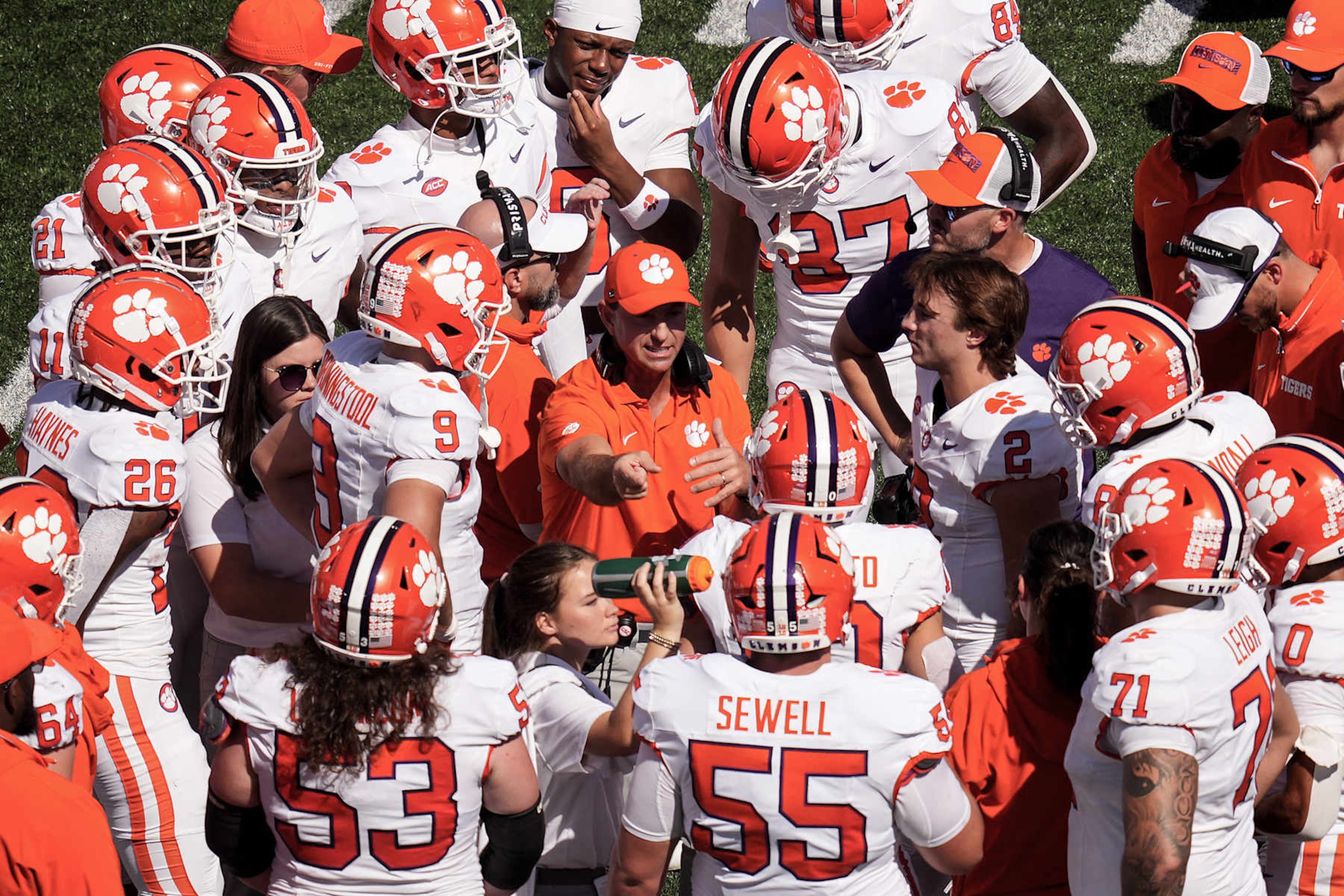 Clemson head coach Dabo Swinney
