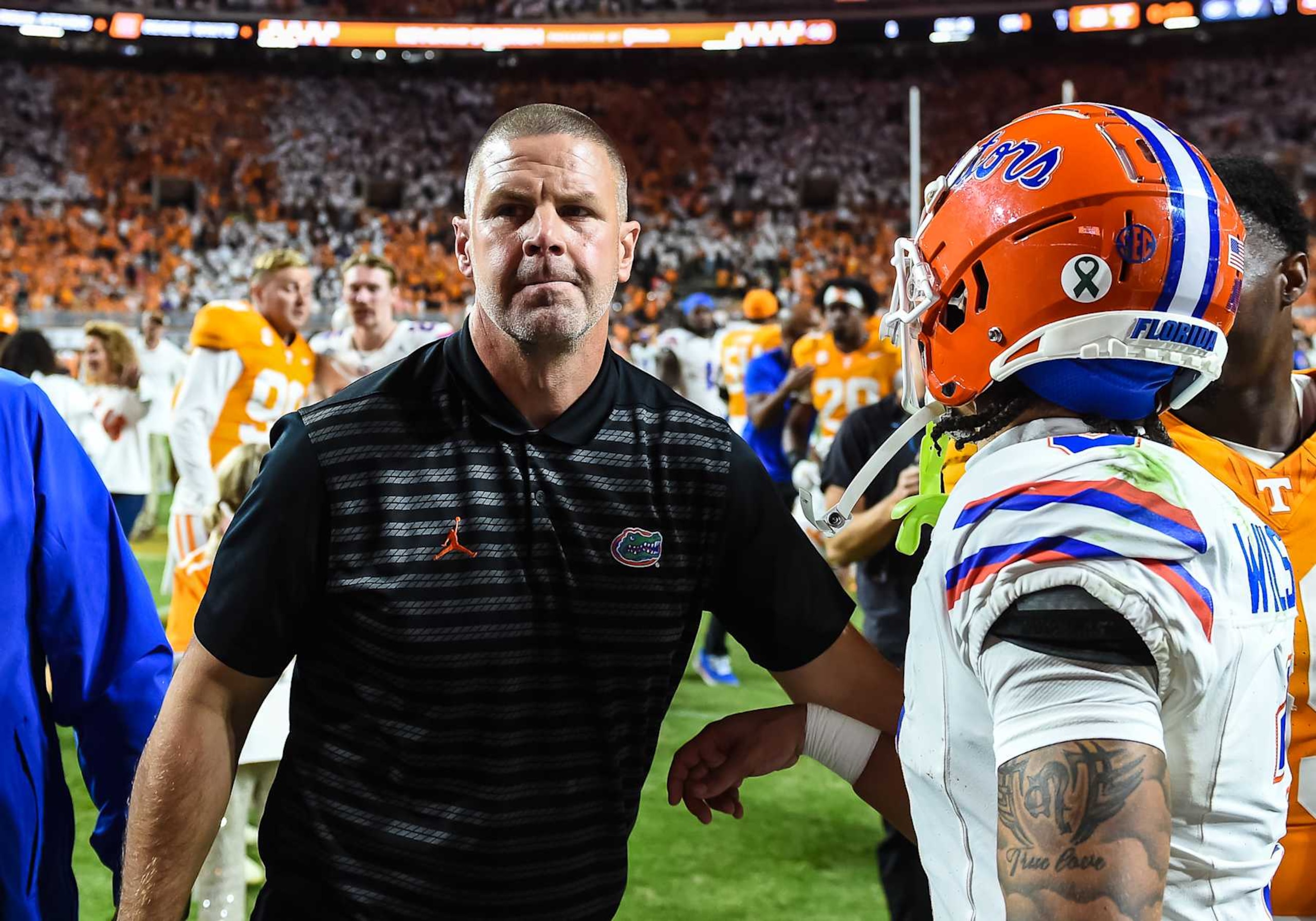 Florida Gators head coach Billy Napier