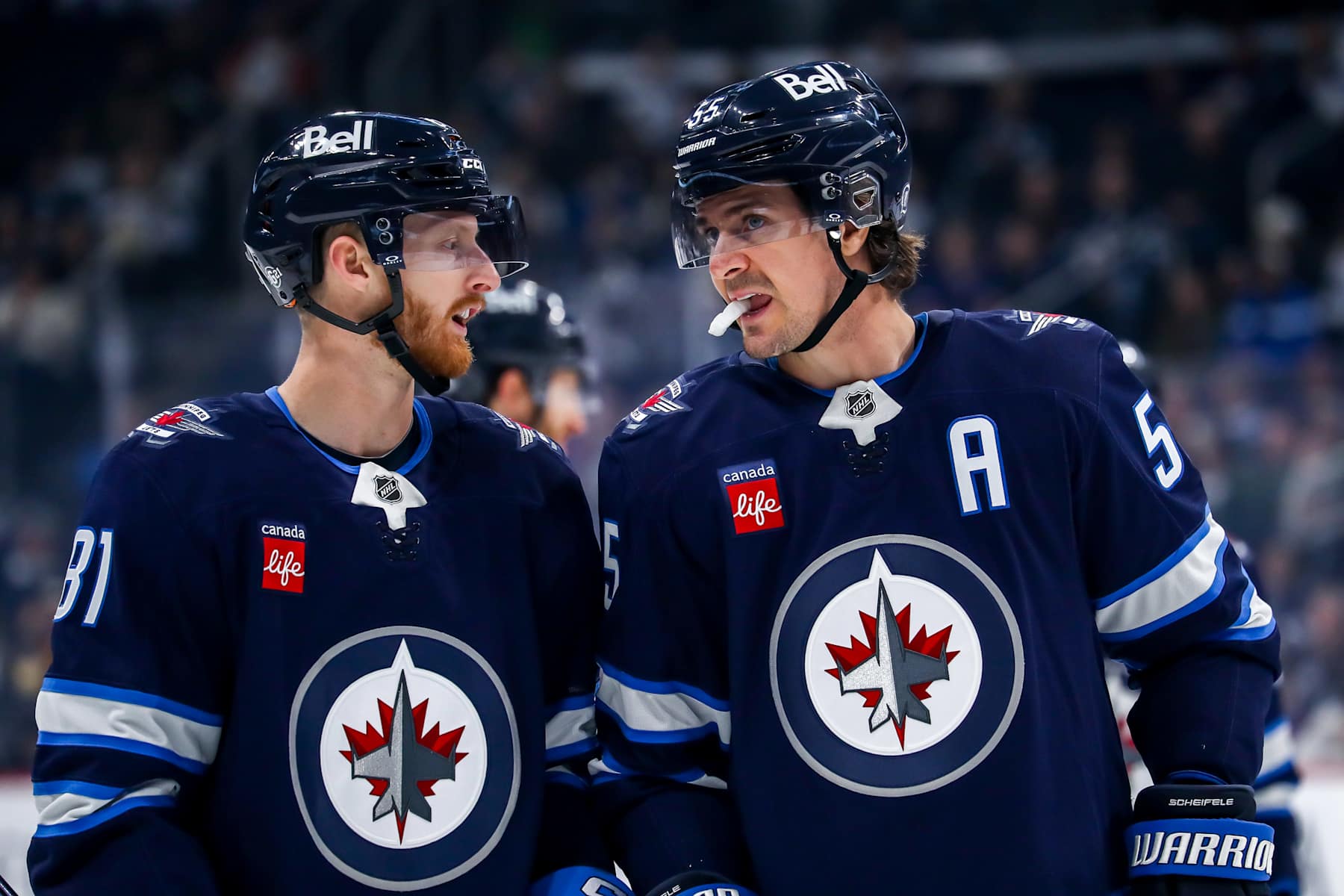 Kyle Connor and Mark Scheifele