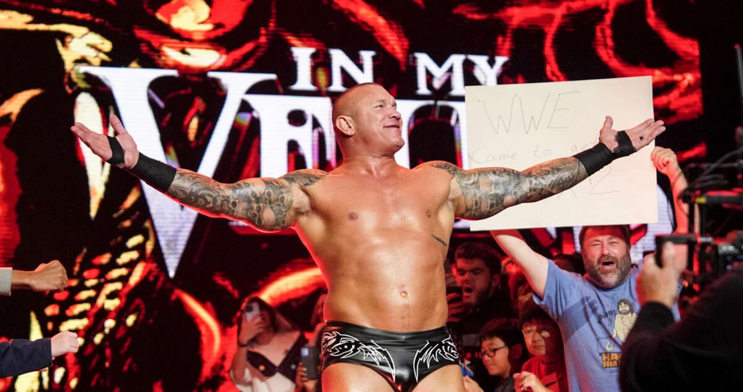 Randy Orton is one RKO out of nowhere from turning heel. Randy Orton is one RKO out of nowhere from turning heel.