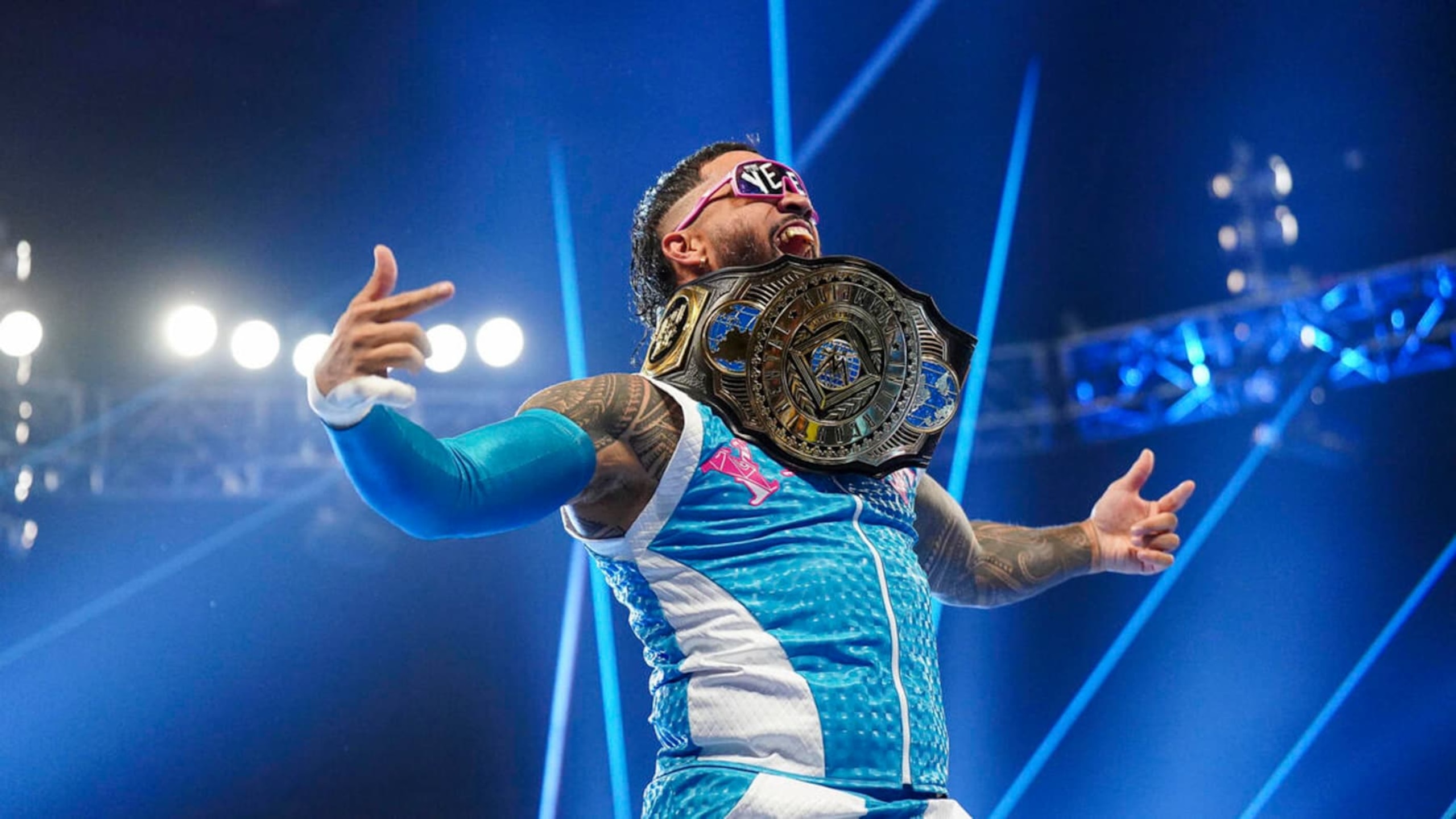 Jey Uso's Intercontinental Championship reign is likely to be short-lived. Jey Uso's Intercontinental Championship reign is likely to be short-lived.