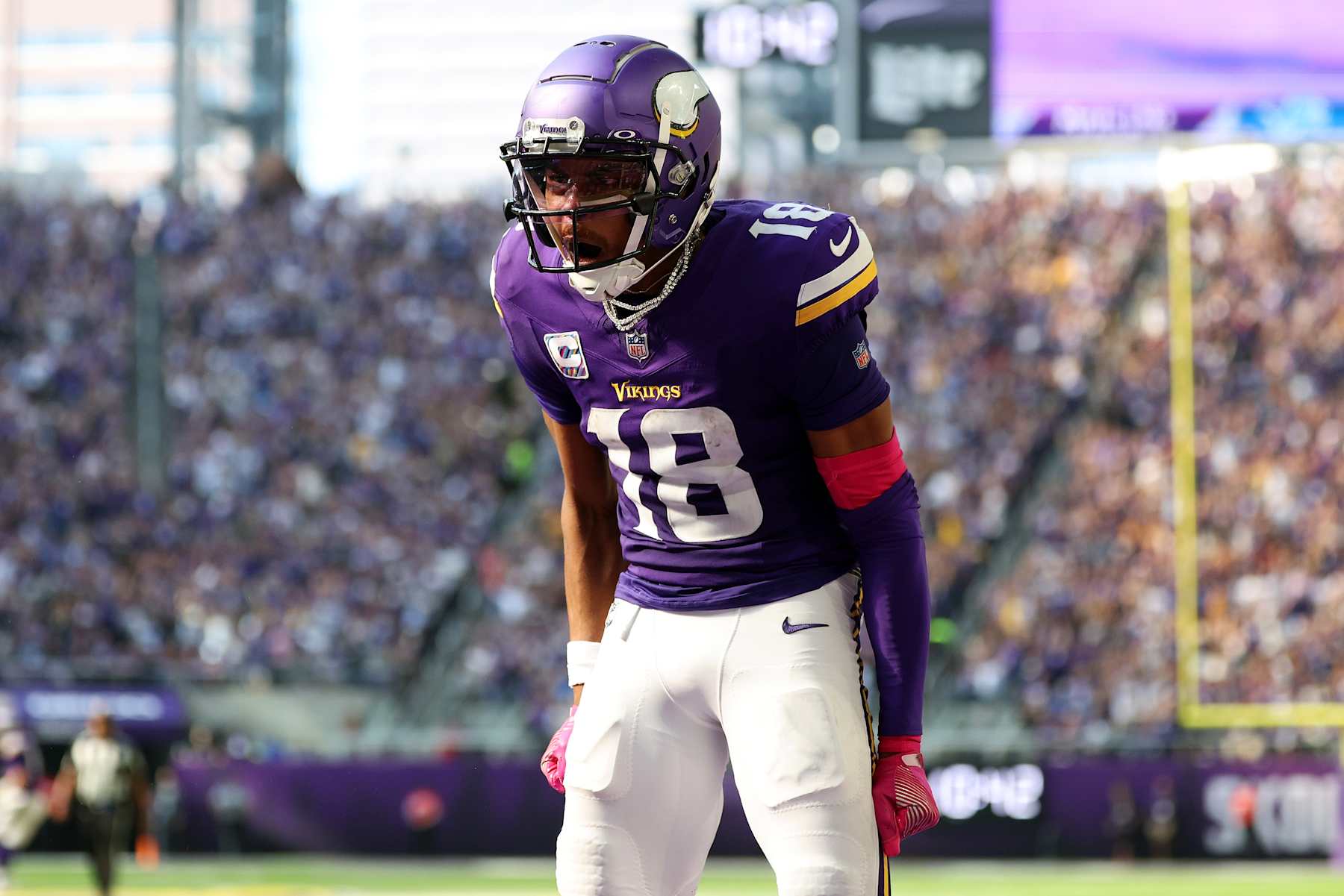 Vikings WR Justin Jefferson