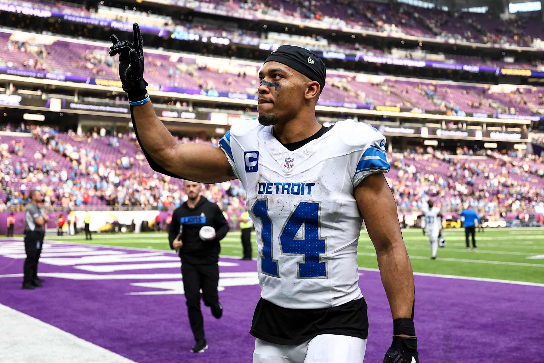 Lions WR Amon-Ra St. Brown