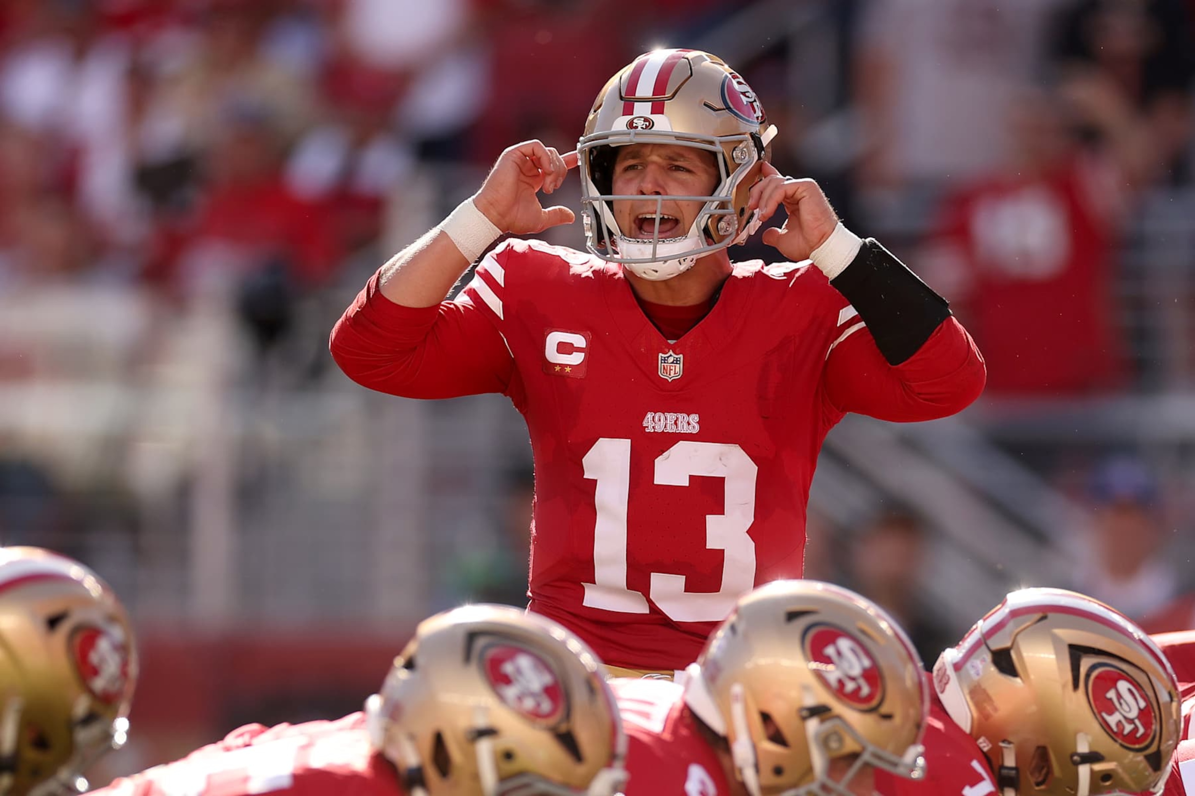 Niners QB Brock Purdy Niners QB Brock Purdy