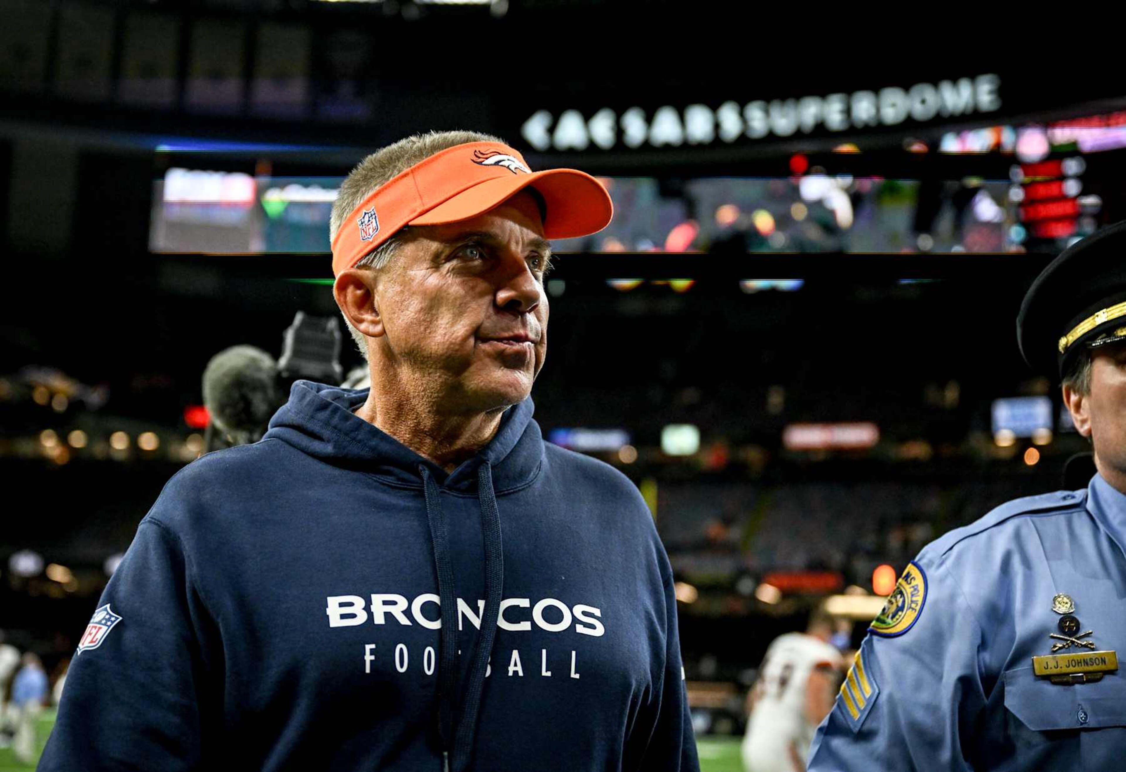 Broncos head coach Sean Payton Broncos head coach Sean Payton