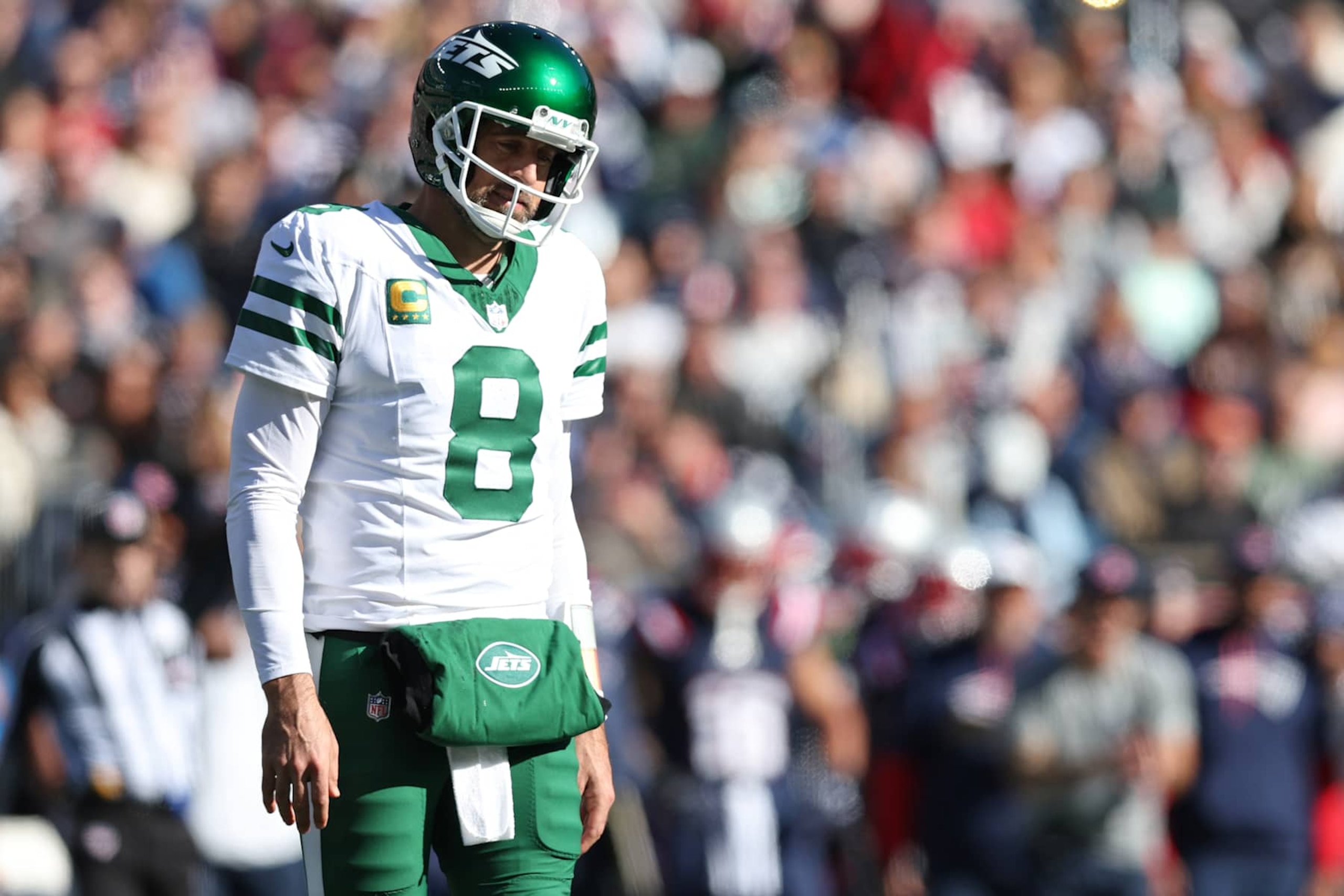 Jets QB Aaron Rodgers