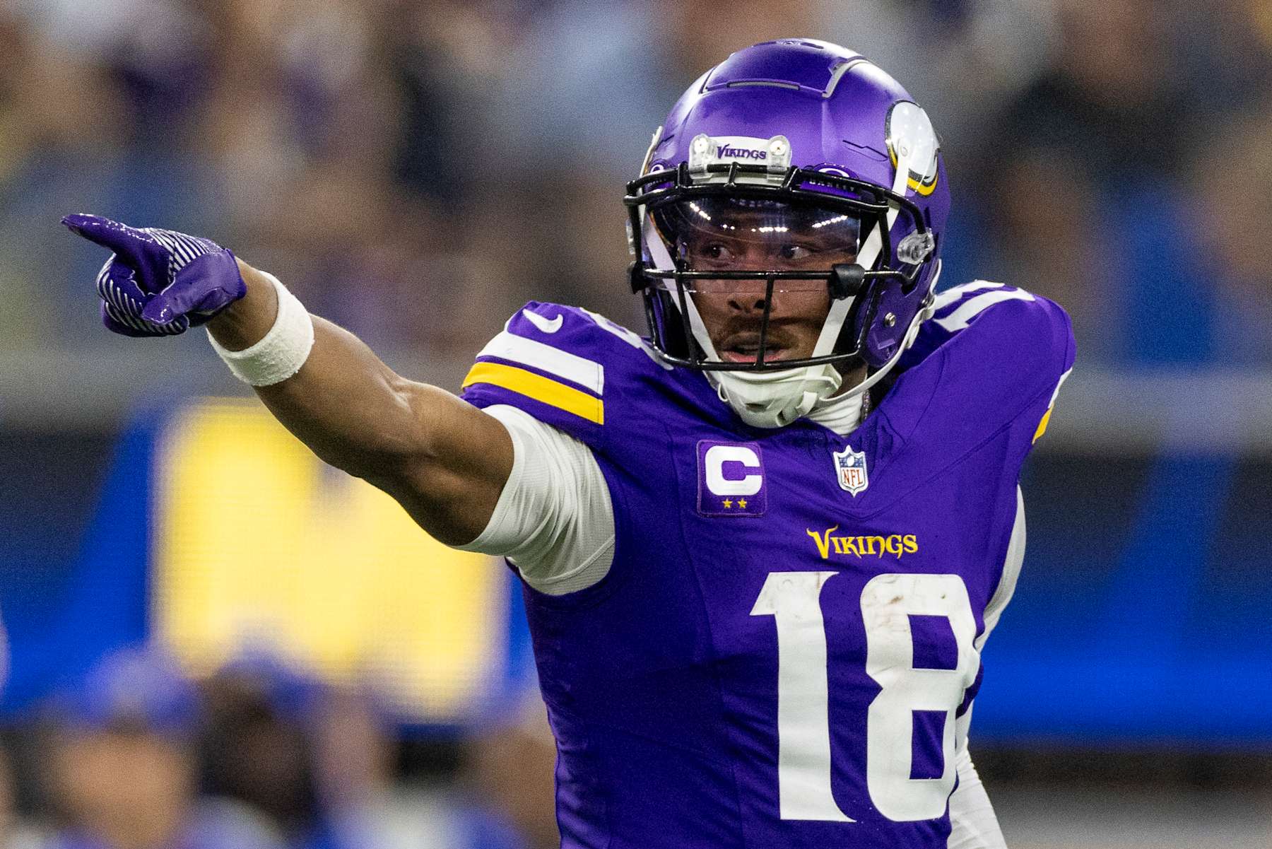 Vikings WR Justin Jefferson 