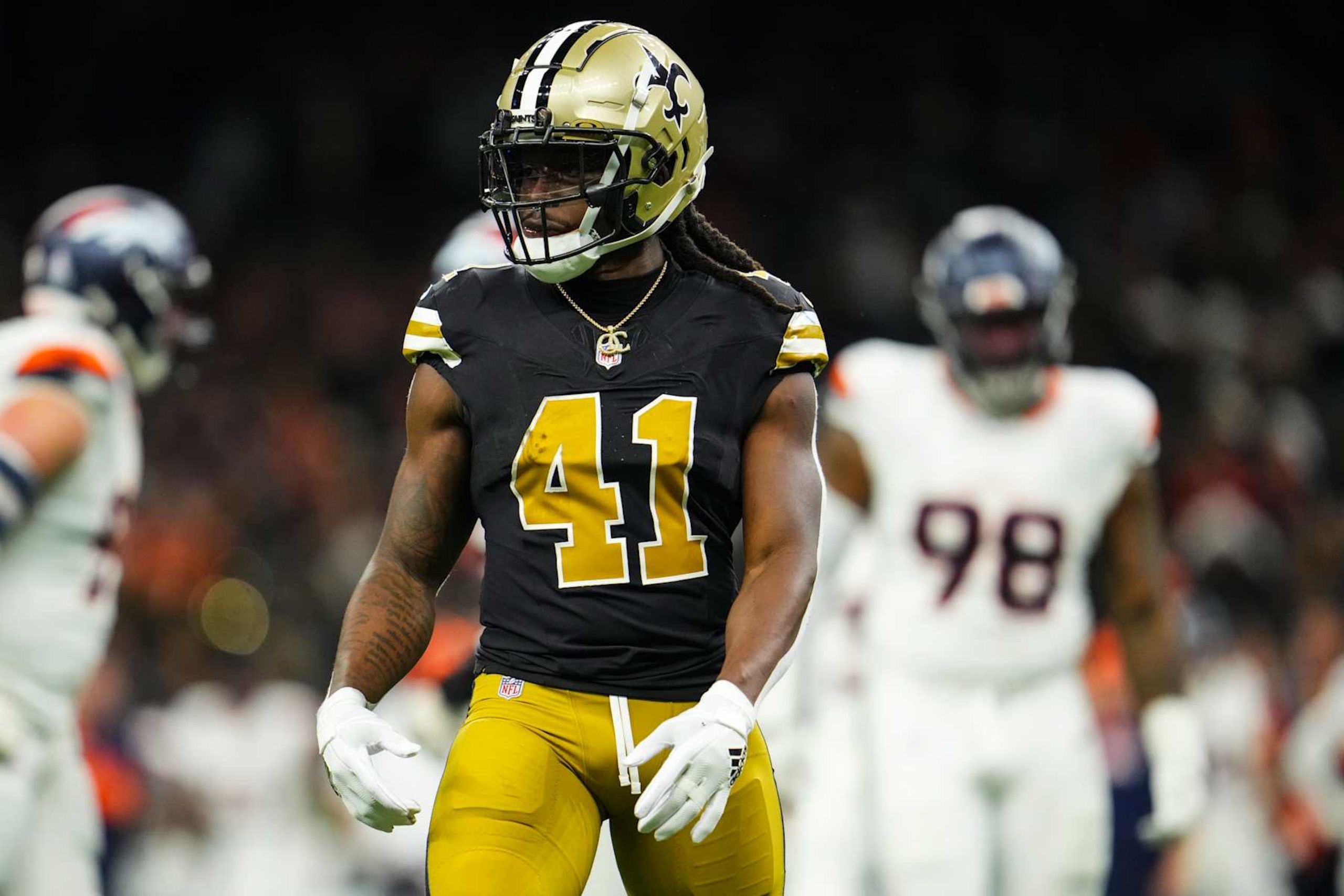 Saints RB Alvin Kamara Saints RB Alvin Kamara