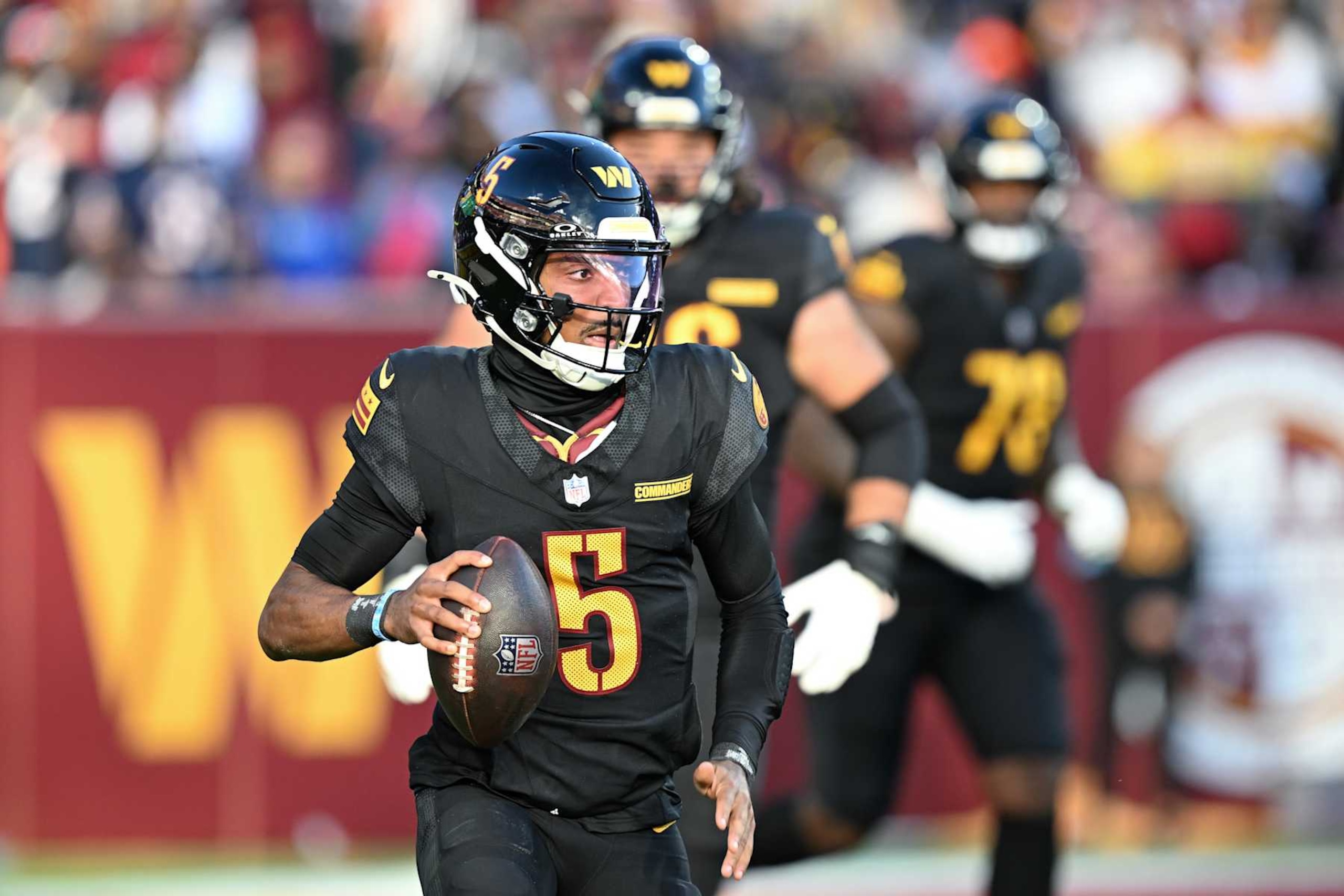 Commanders QB Jayden Daniels