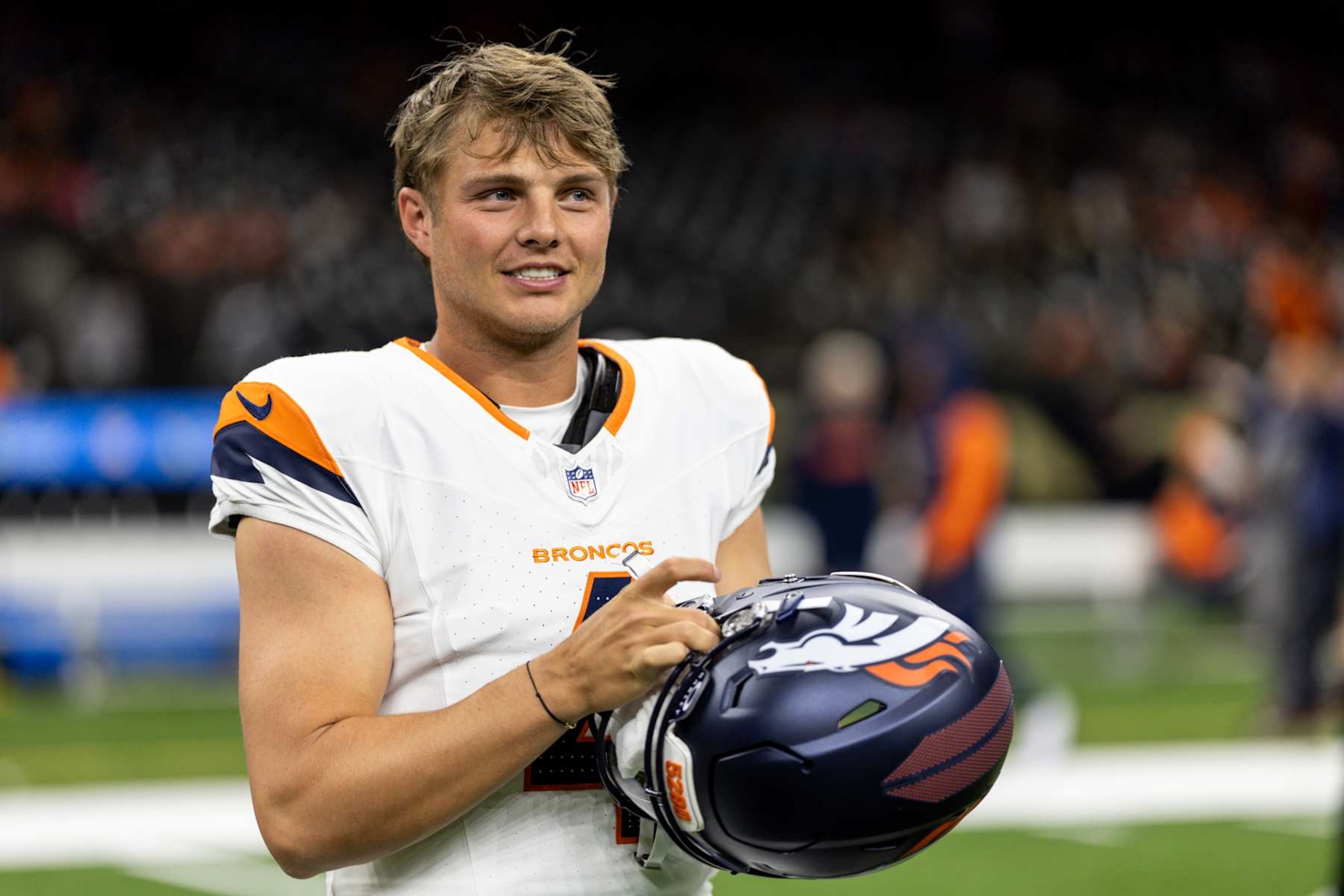 Broncos QB Zach Wilson