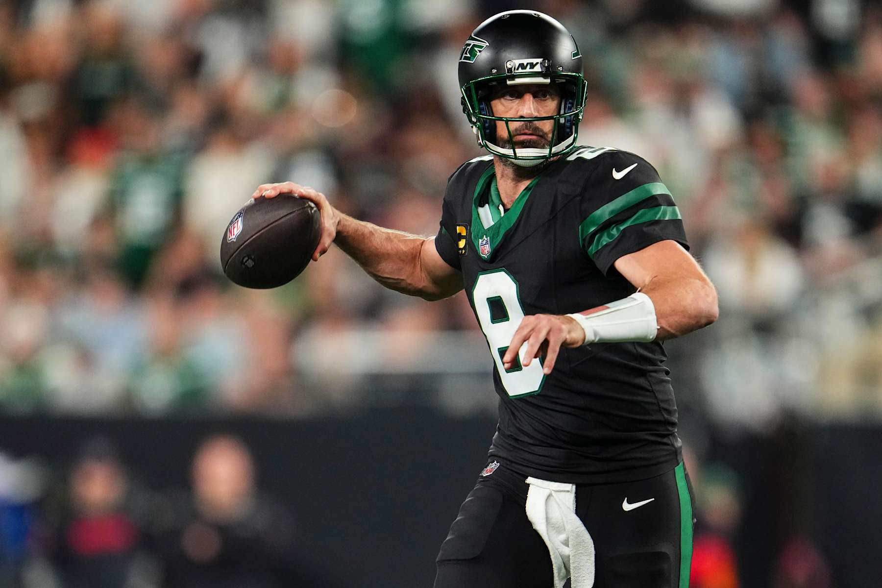 Jets QB Aaron Rodgers