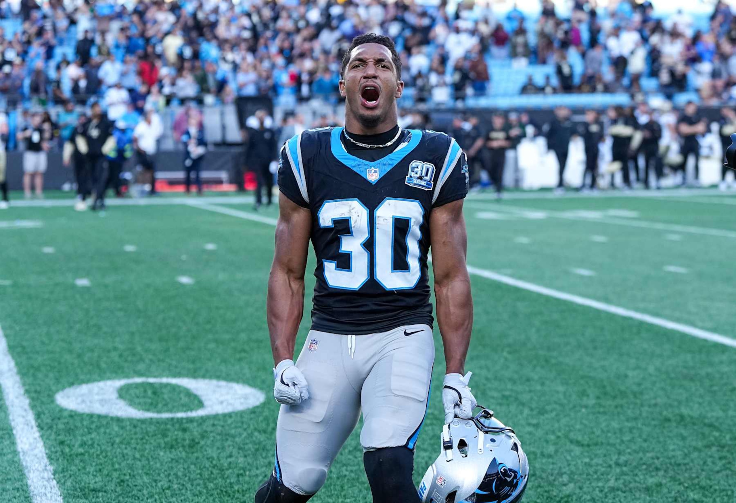 Panthers RB Chuba Hubbard