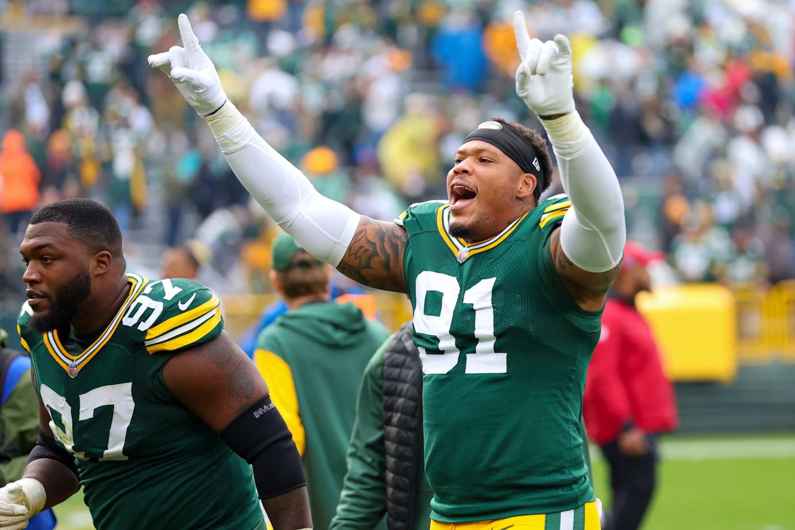 Steelers edge-rusher Preston Smith