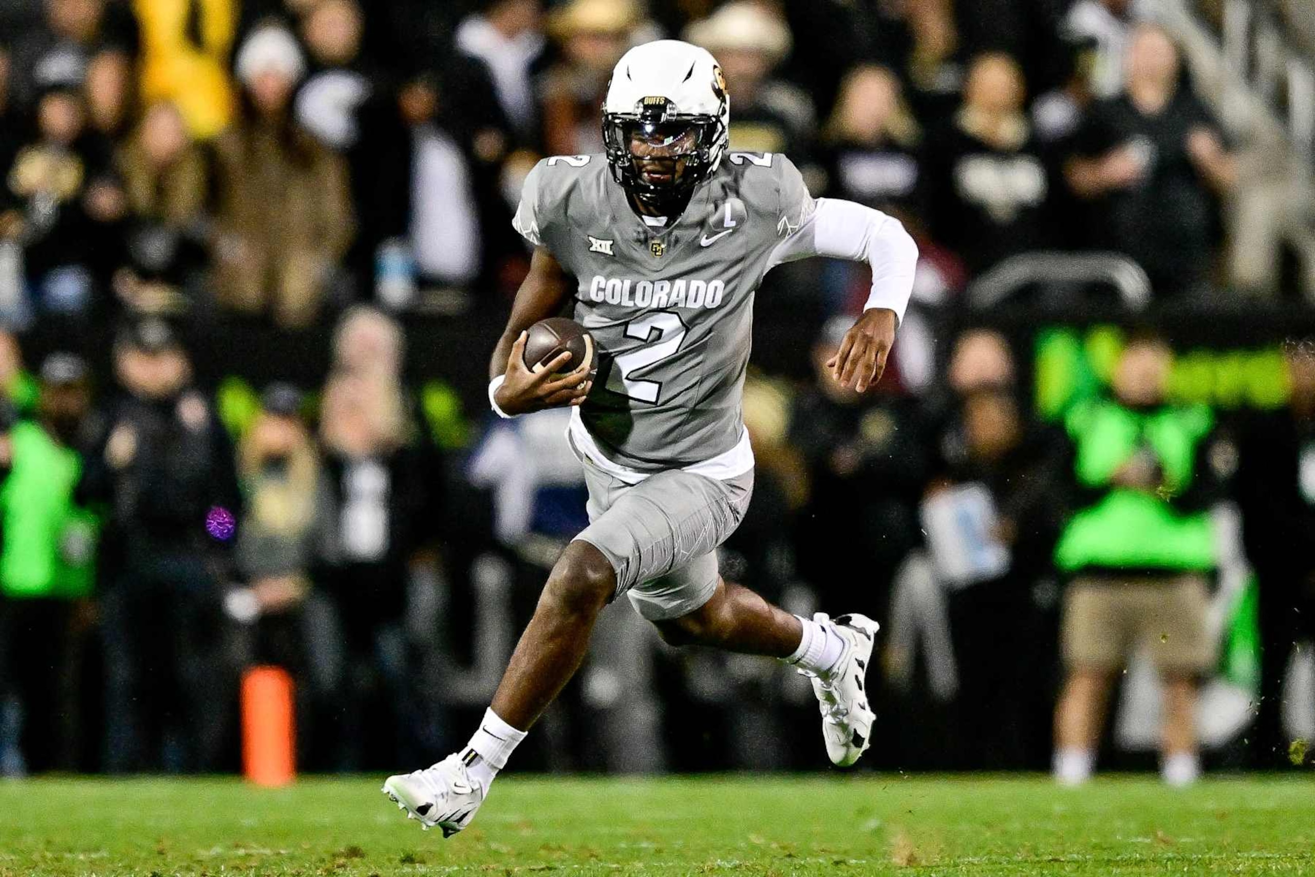 Shedeur Sanders #2 of the Colorado Buffaloes Shedeur Sanders #2 of the Colorado Buffaloes