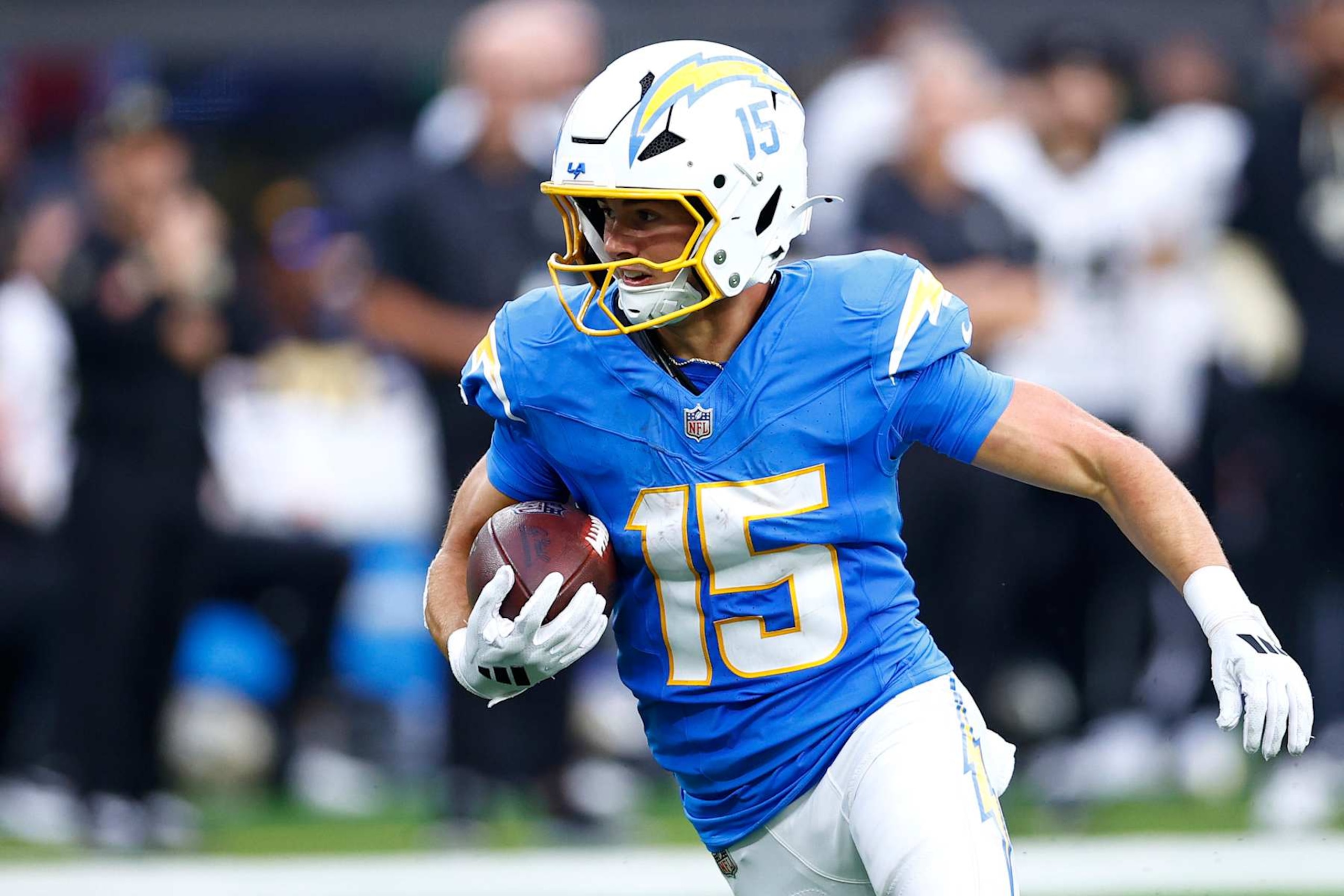 Chargers WR Ladd McConkey Chargers WR Ladd McConkey