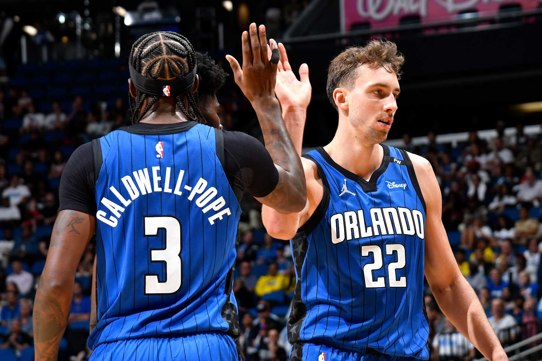 Kentavious Caldwell-Pope and Franz Wagner