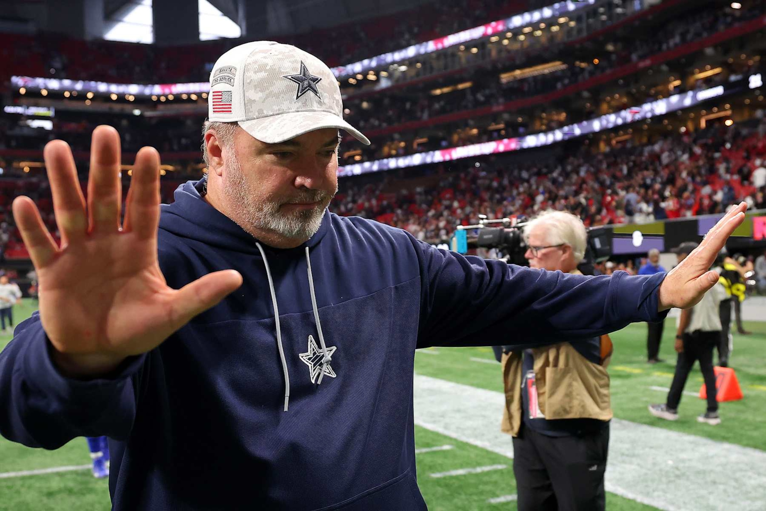 Cowboys head coach Mike McCarthy