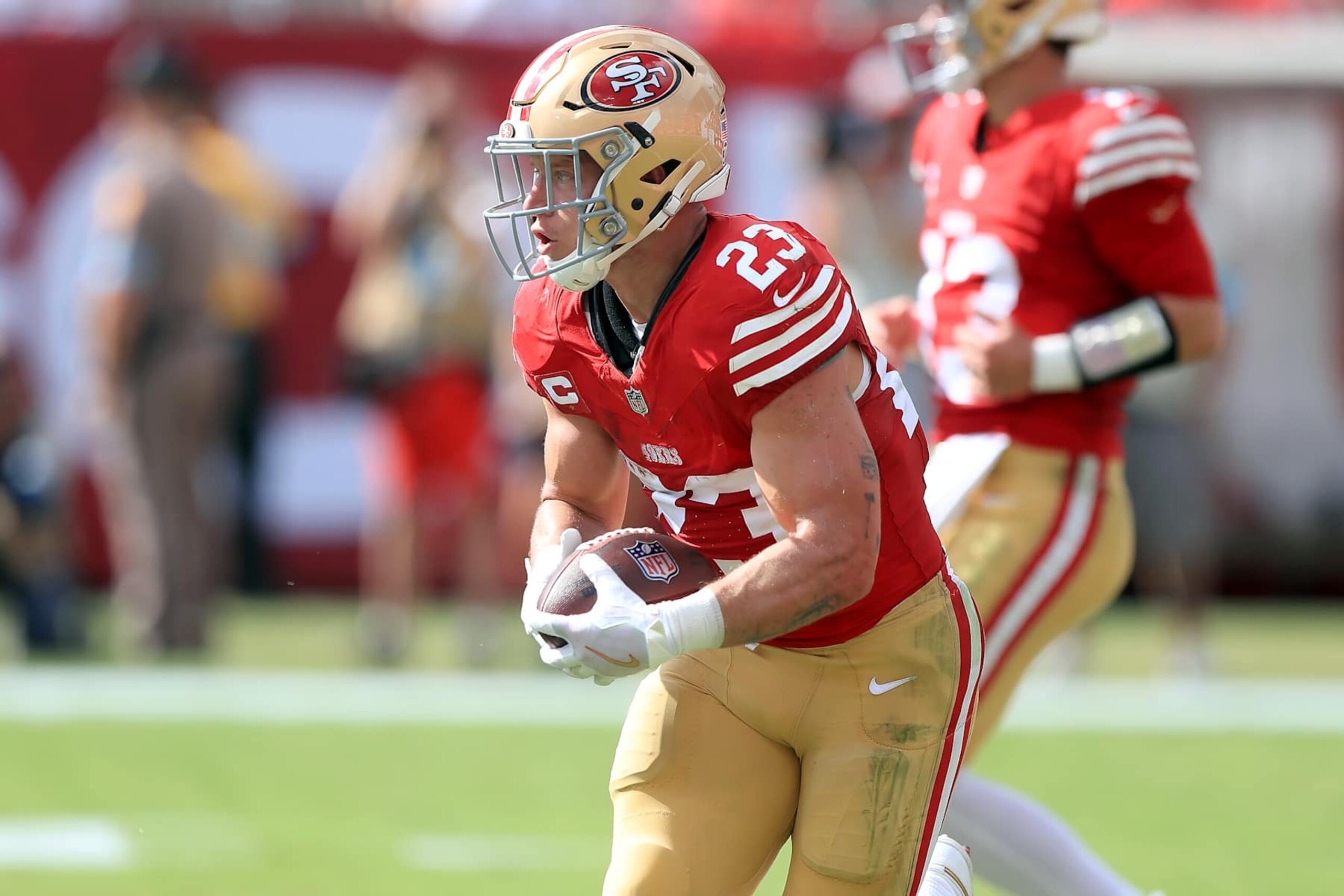 49ers RB Christian McCaffrey