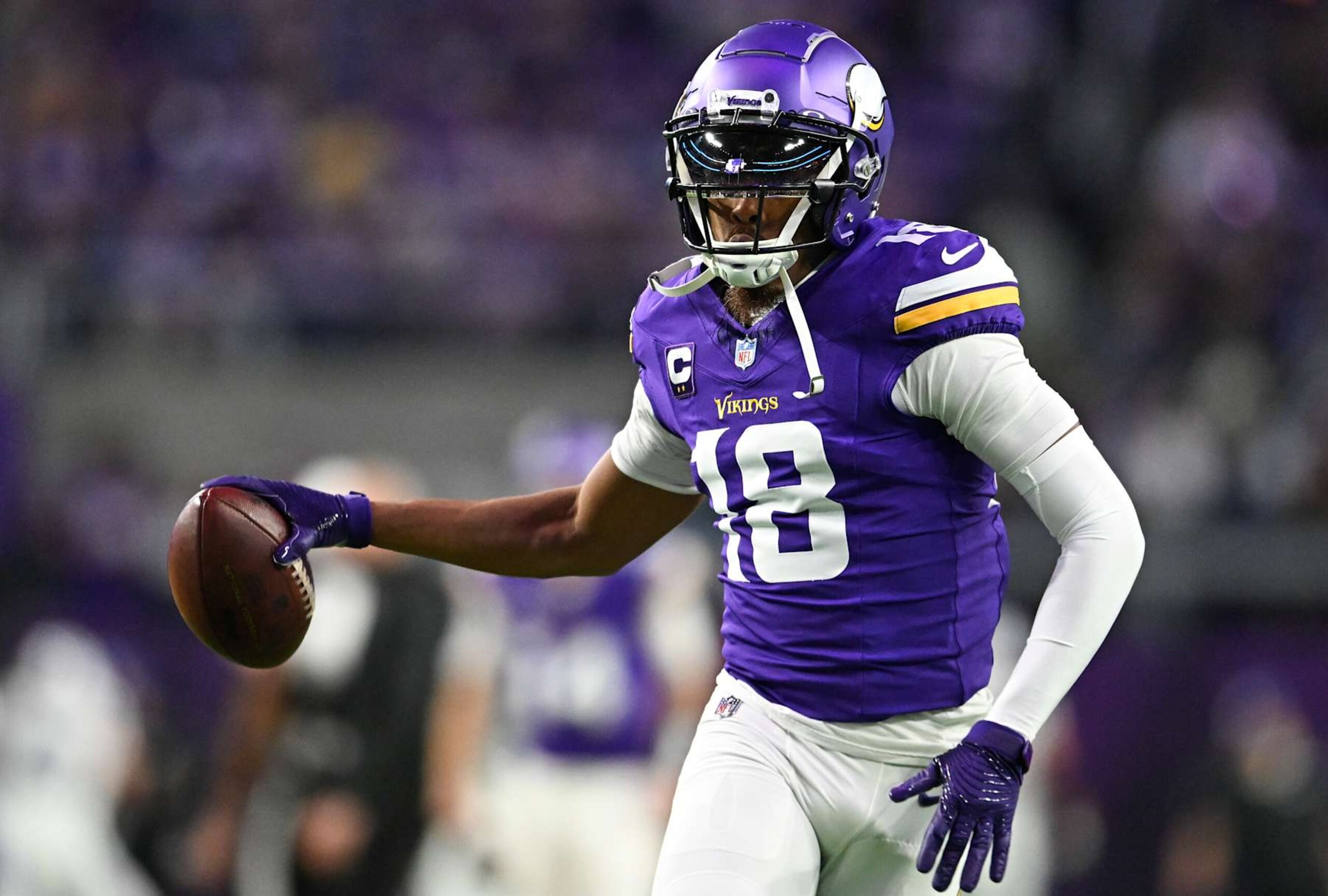 Vikings WR Justin Jefferson