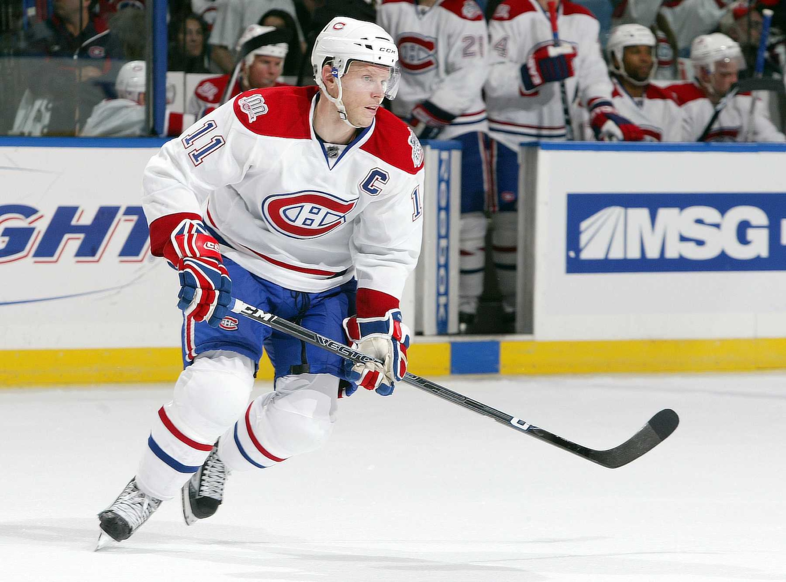 Former Montreal Canadiens captain Saku Koivu. Former Montreal Canadiens captain Saku Koivu.