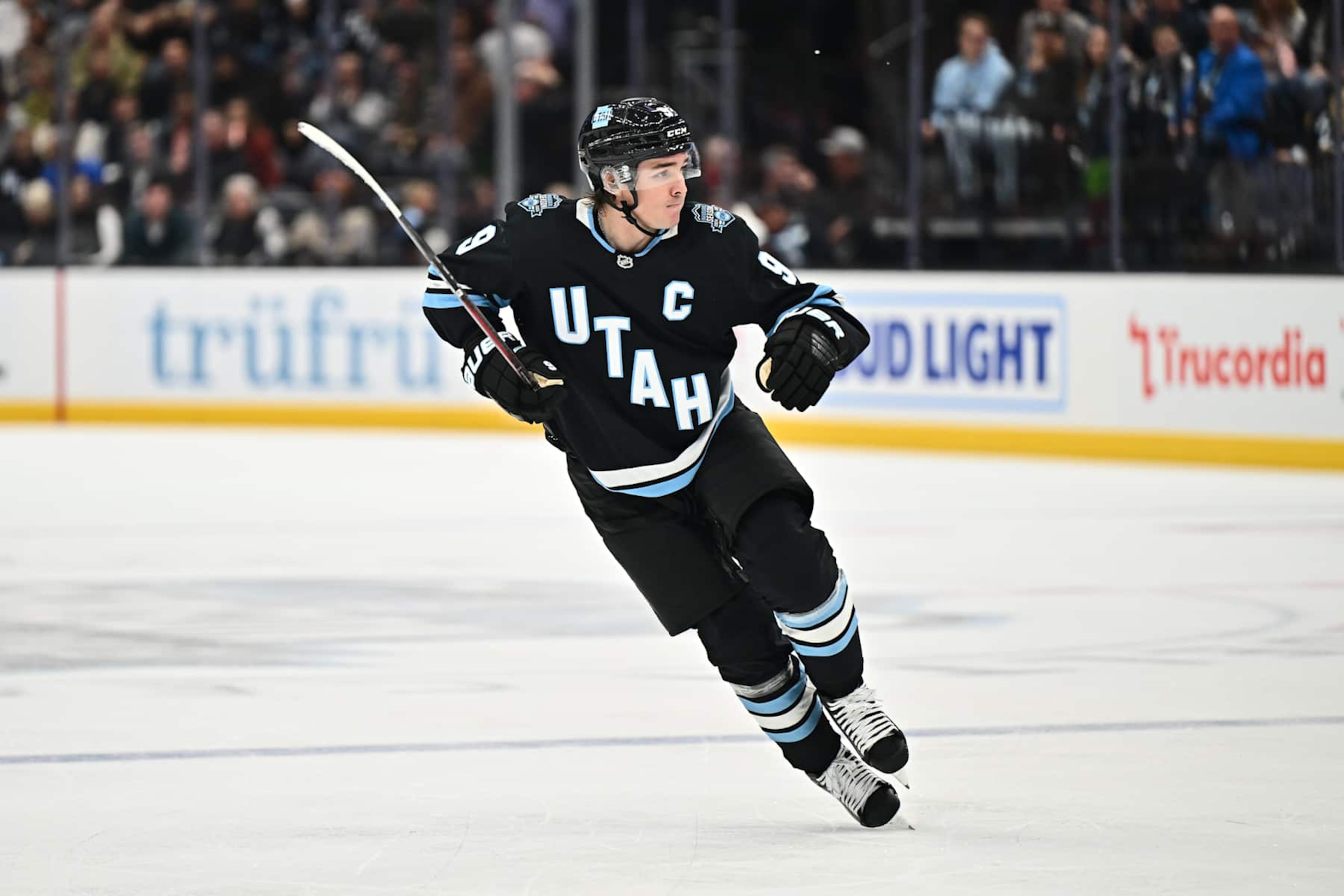 Utah Hockey Club captain Clayton Keller