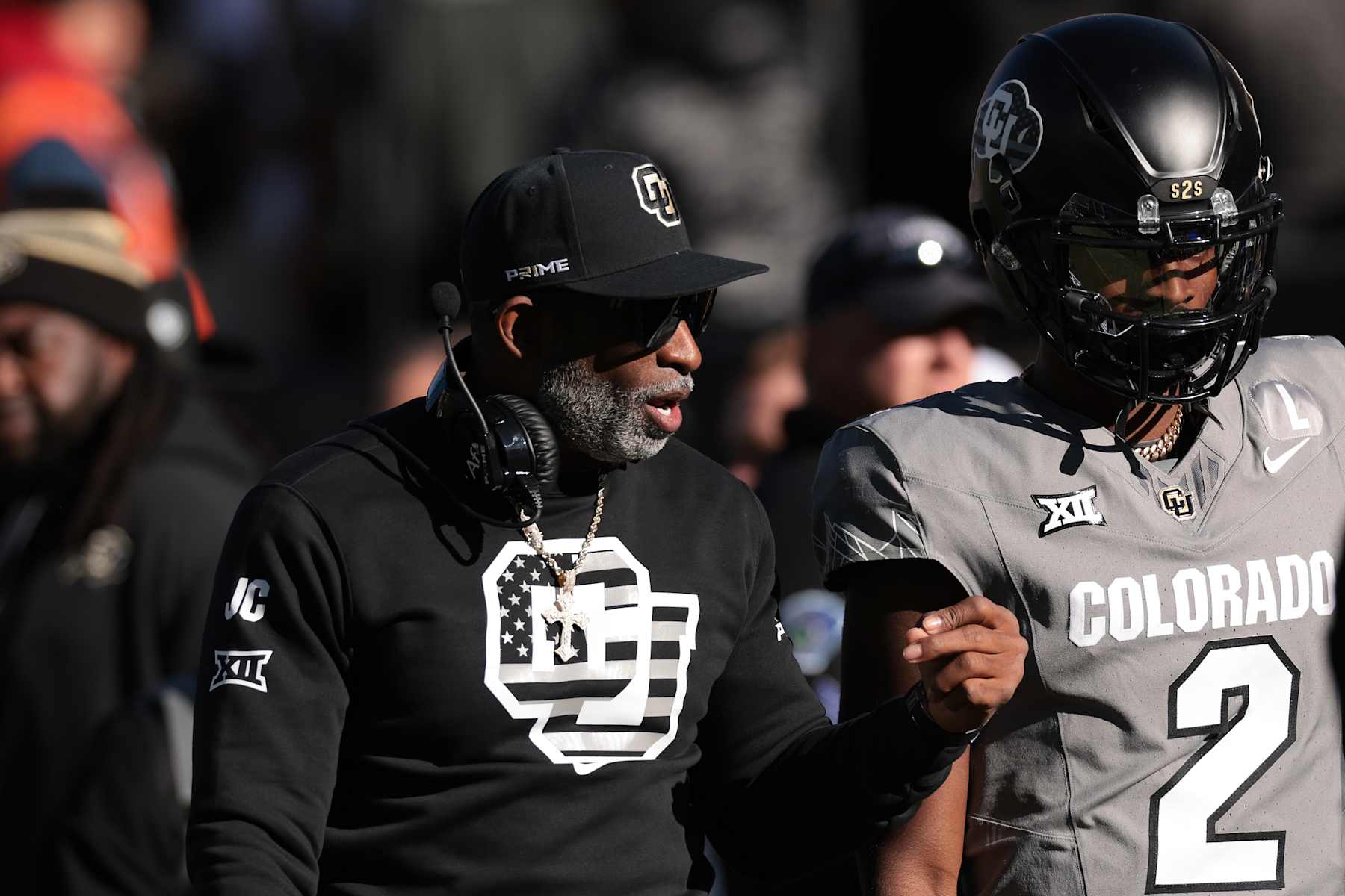 Deion Sanders and Shedeur Sanders