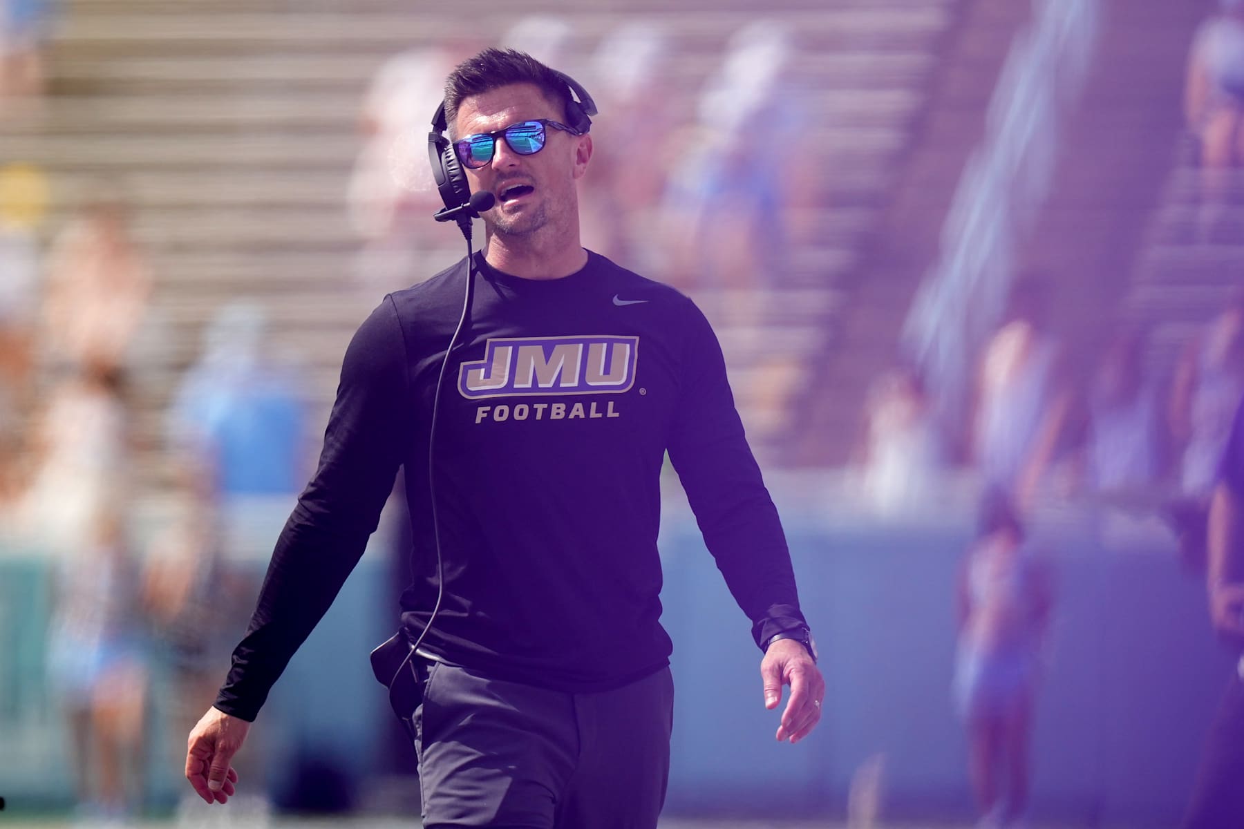 JMU head coach Bob Chesney
