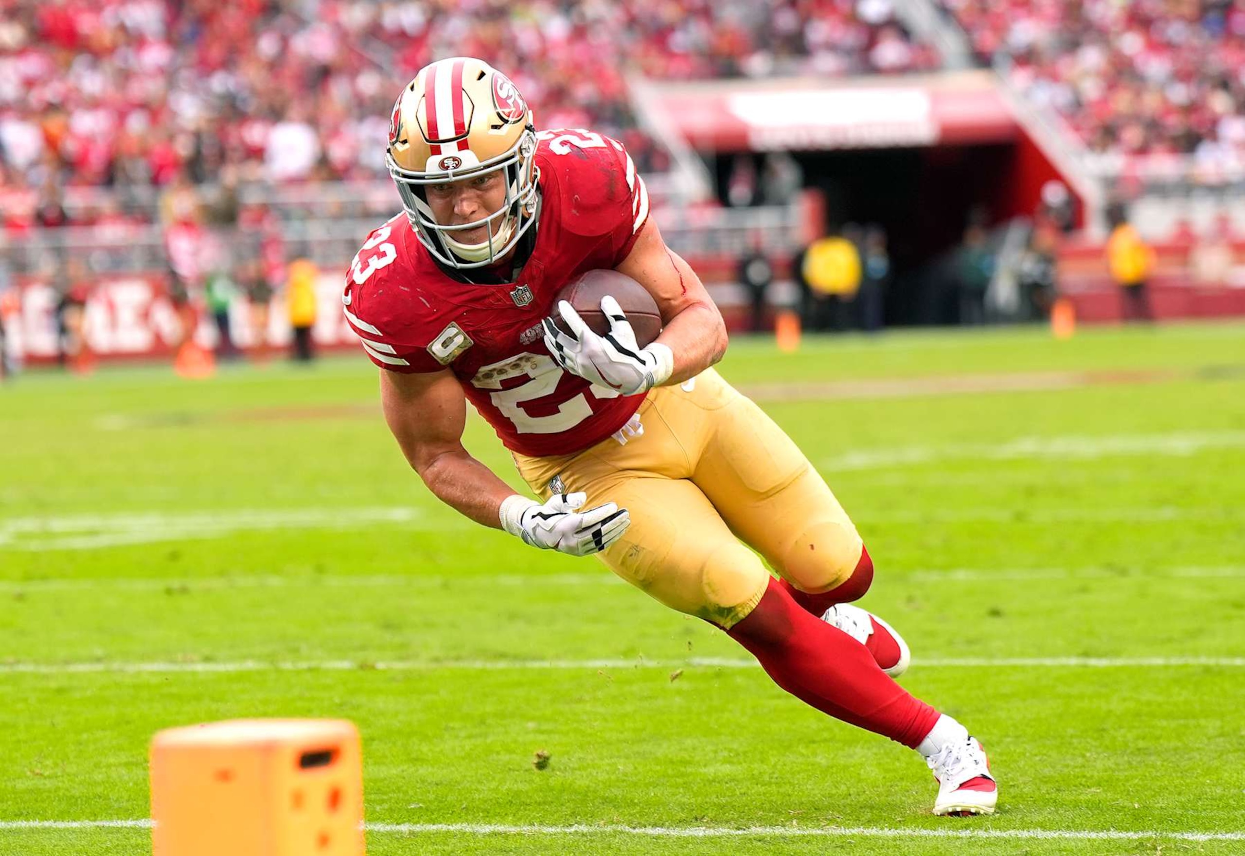 49ers RB Christian McCaffrey