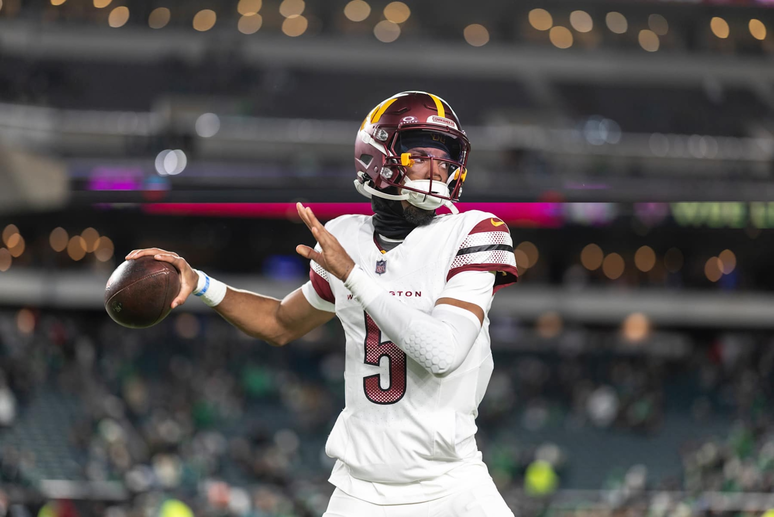 Commanders QB Jayden Daniels