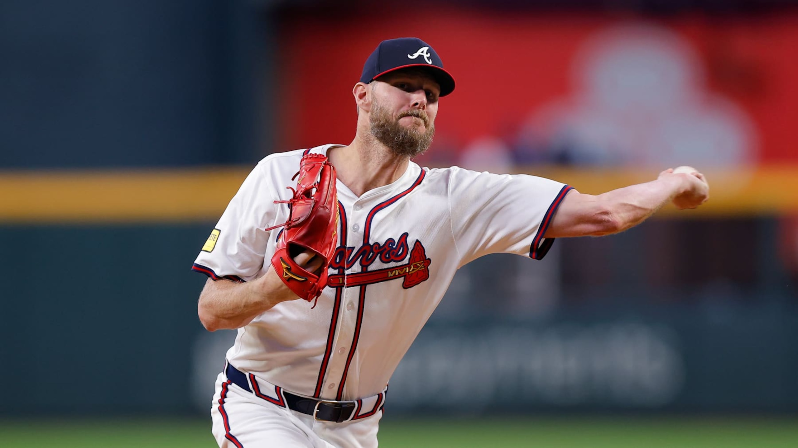 ATLANTA, GEORGIA - SEPTEMBER 3: Chris Sale #51 of the Atlanta Braves throws a warm up pitch prior to the start of the fourth inning against the Colorado Rockies at Truist Park on September 3, 2024 in Atlanta, Georgia. (Photo by Todd Kirkland/Getty Images) ATLANTA, GEORGIA - SEPTEMBER 3: Chris Sale #51 of the Atlanta Braves throws a warm up pitch prior to the start of the fourth inning against the Colorado Rockies at Truist Park on September 3, 2024 in Atlanta, Georgia. (Photo by Todd Kirkland/Getty Images)