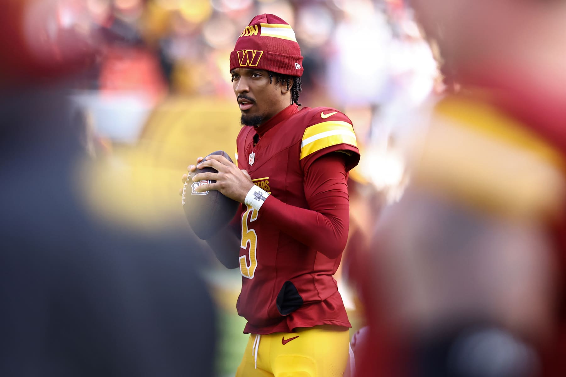 Commanders QB Jayden Daniels