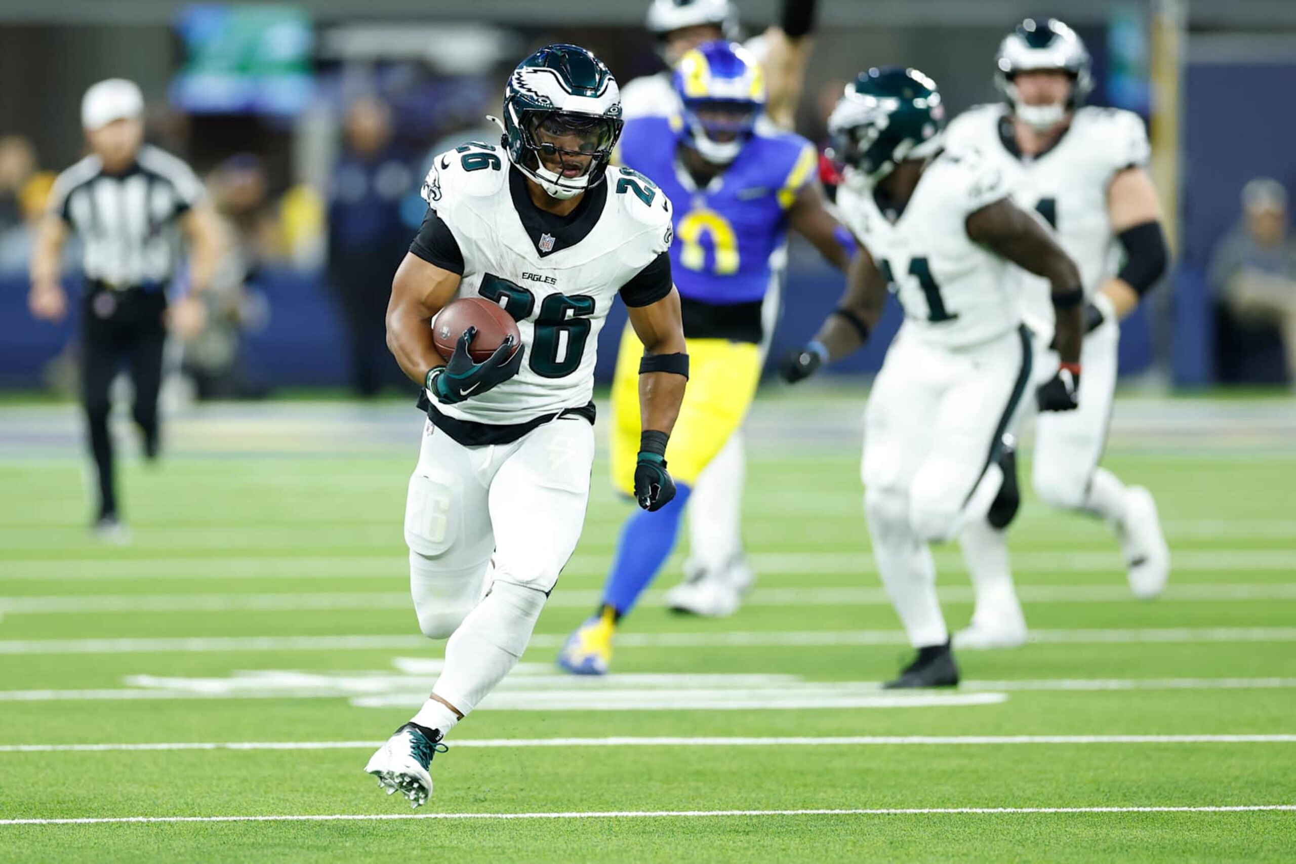 Eagles RB Saquon Barkley Eagles RB Saquon Barkley