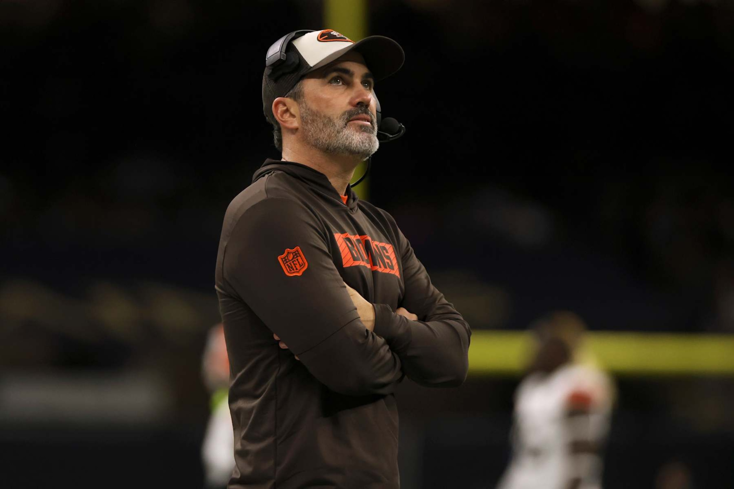 Browns head coach Kevin Stefanski