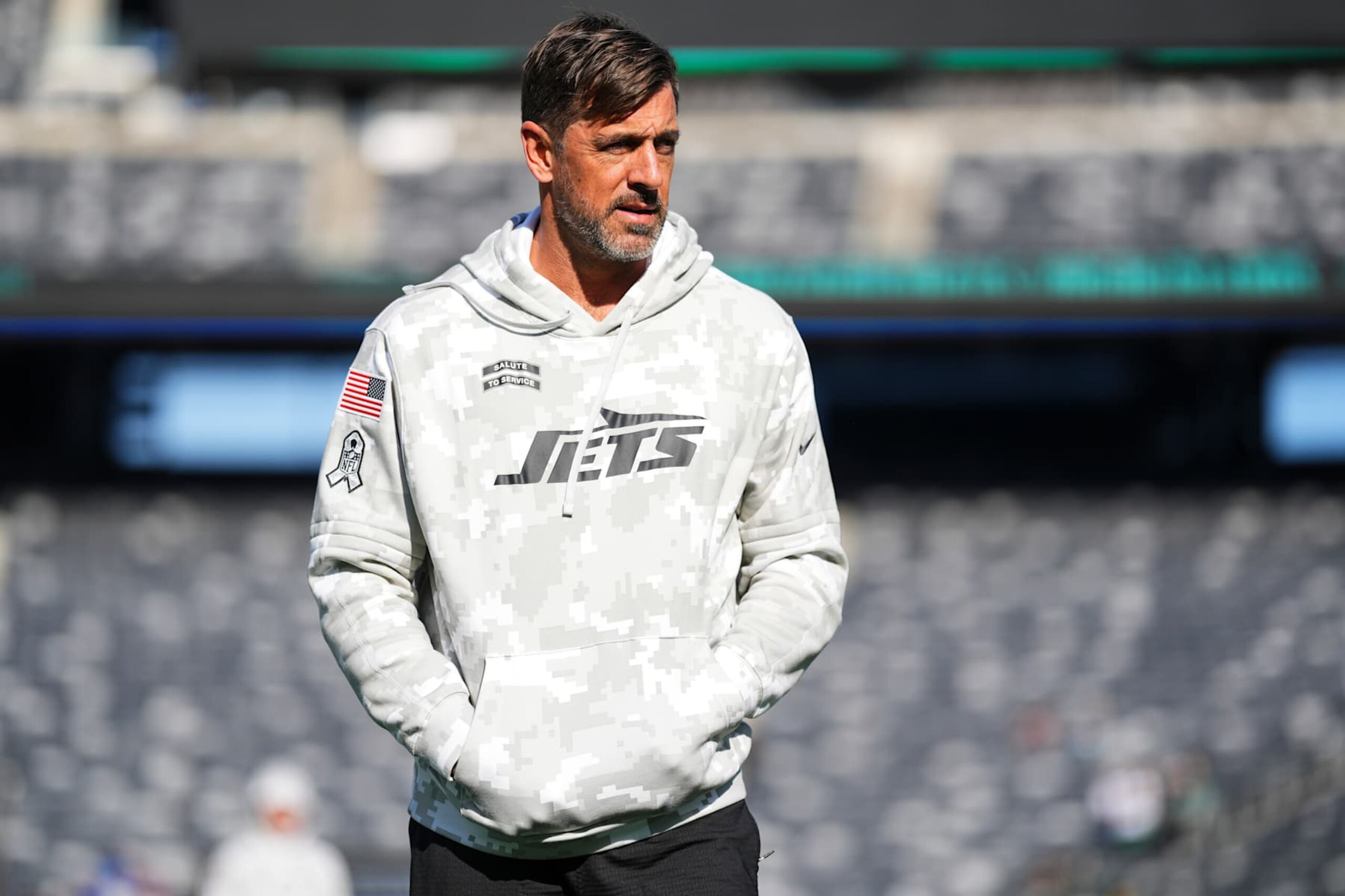 Jets QB Aaron Rodgers
