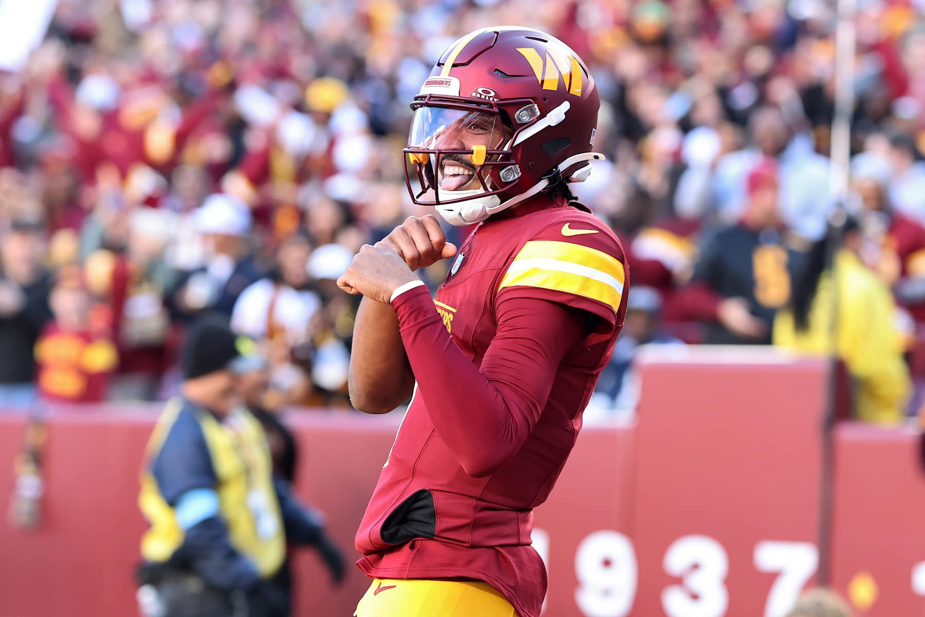 Commanders QB Jayden Daniels