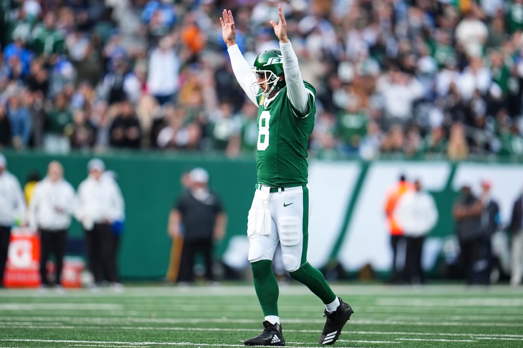 Jets QB Aaron Rodgers