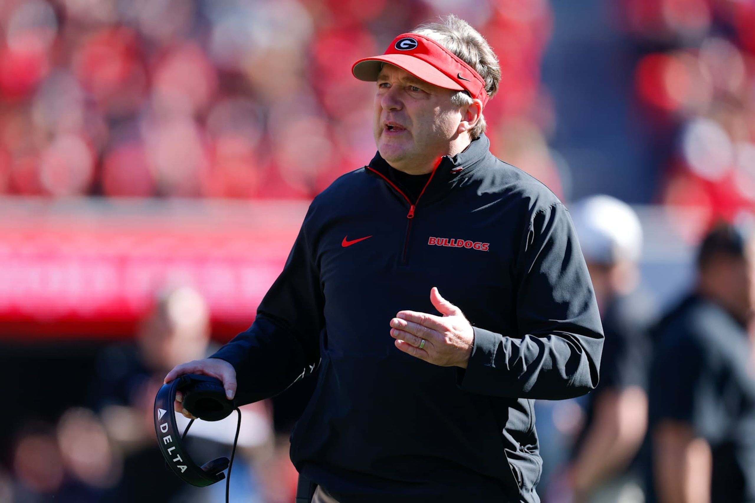 Georgia head coach Kirby Smart