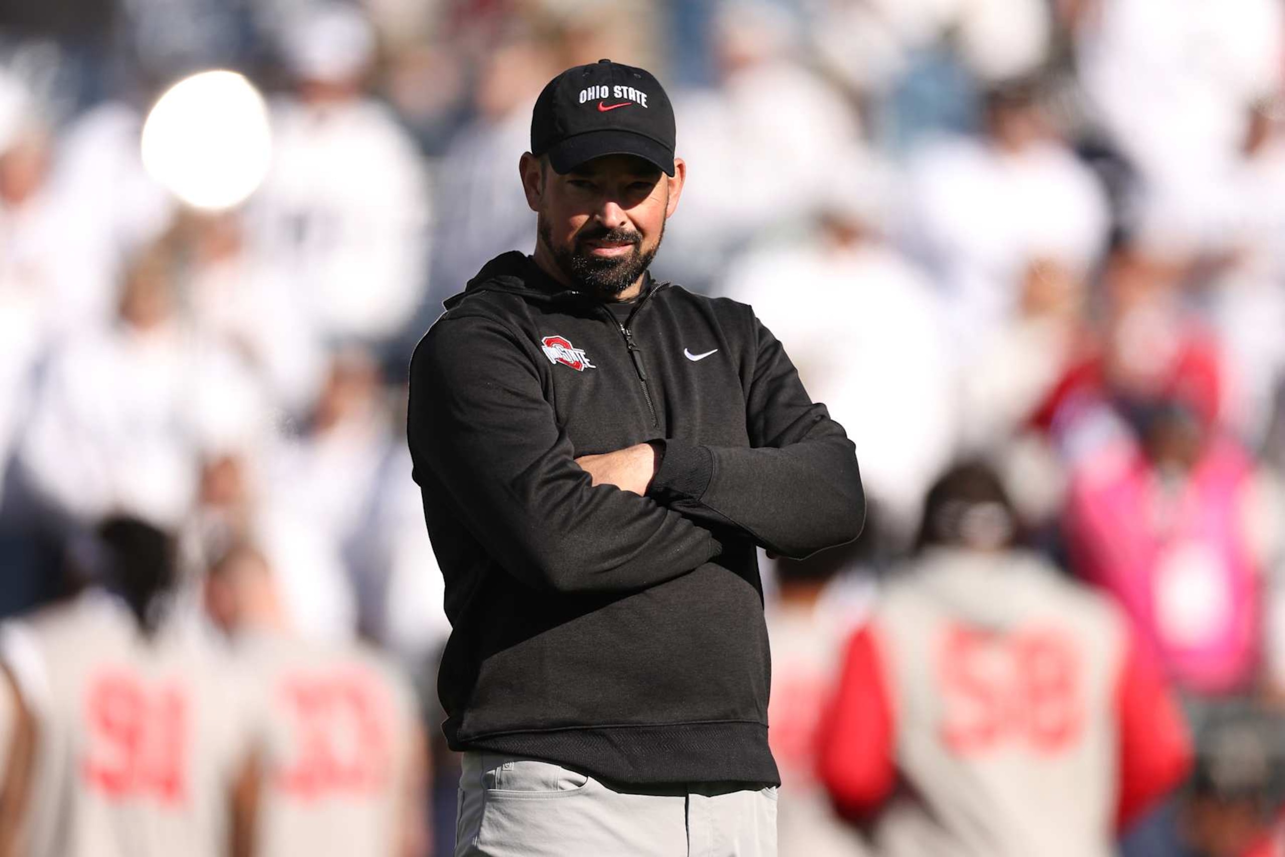 Ohio State head coach Ryan Day