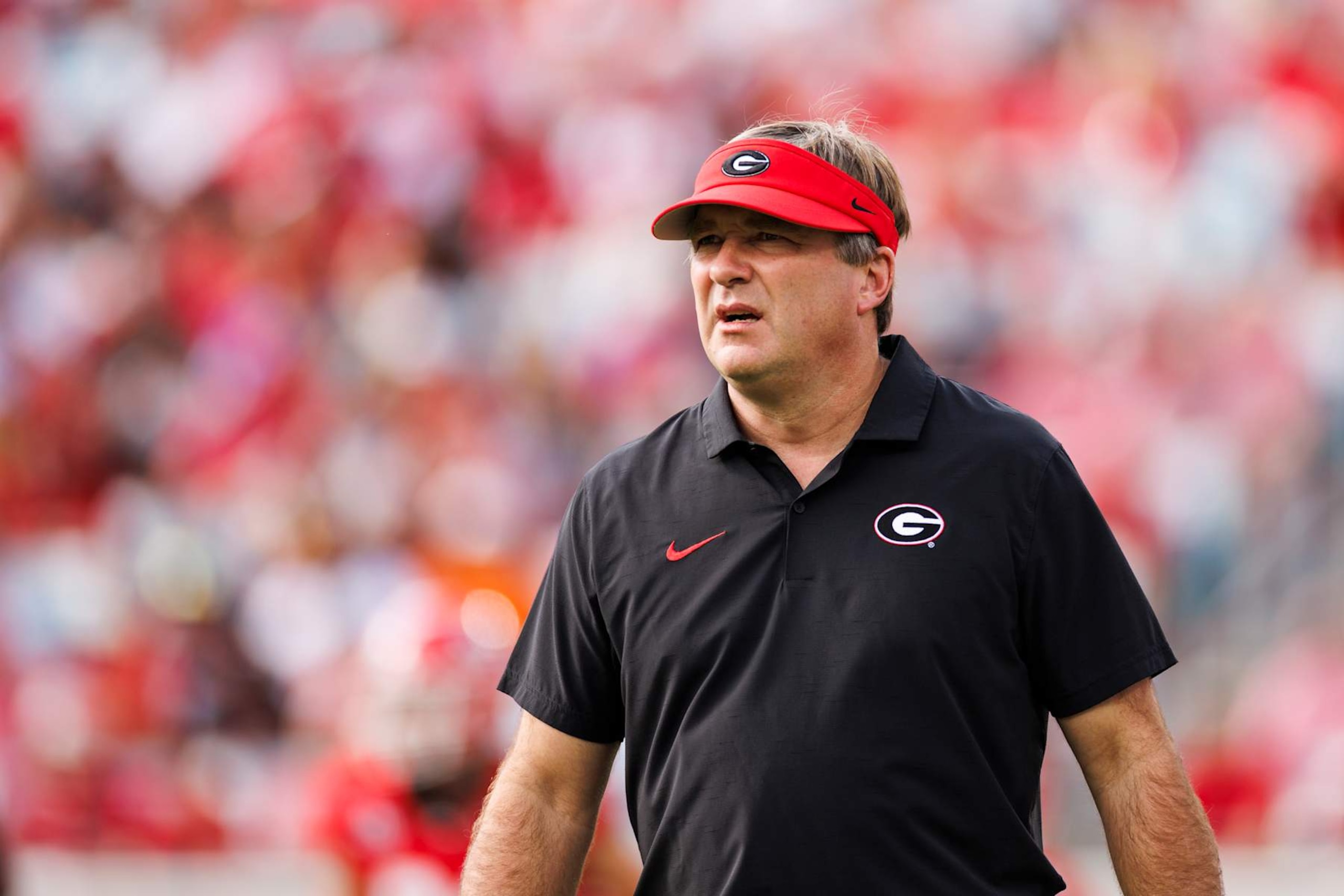 Georgia head coach Kirby Smart
