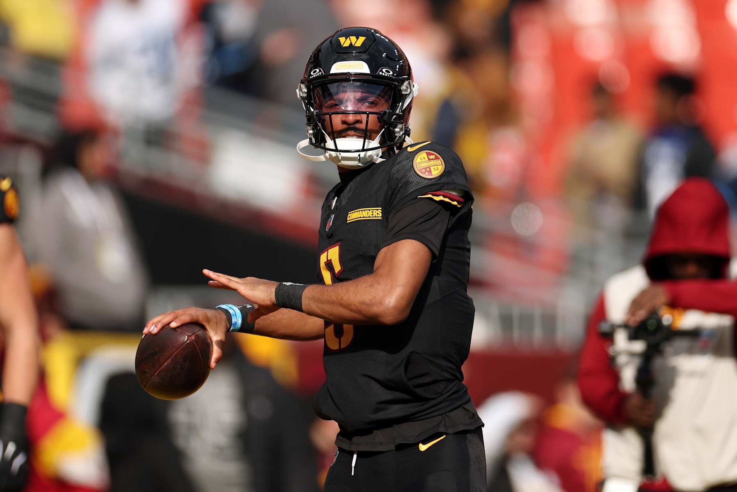 Commanders QB Jayden Daniels