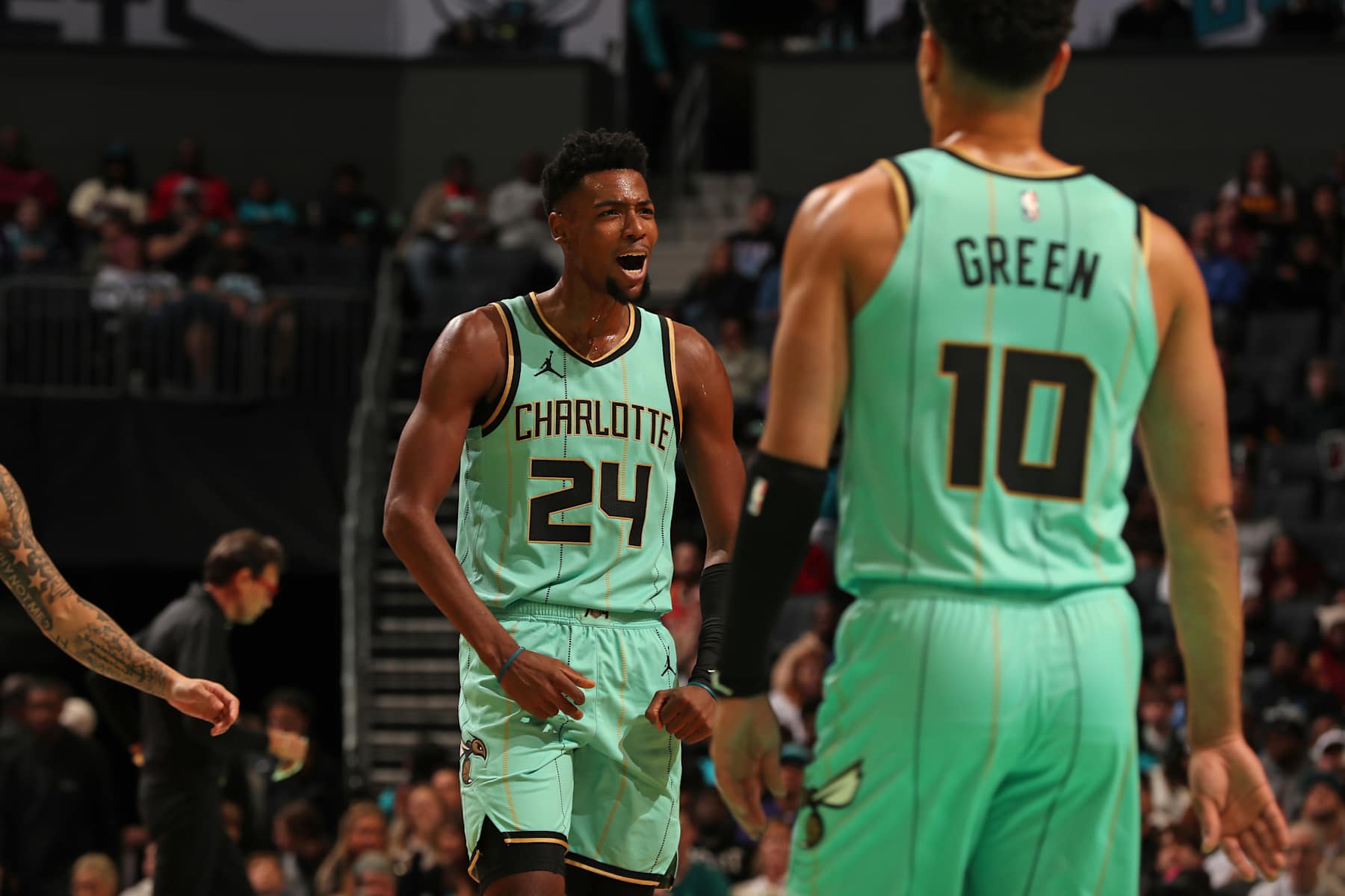 Brandon Miller and Josh Green