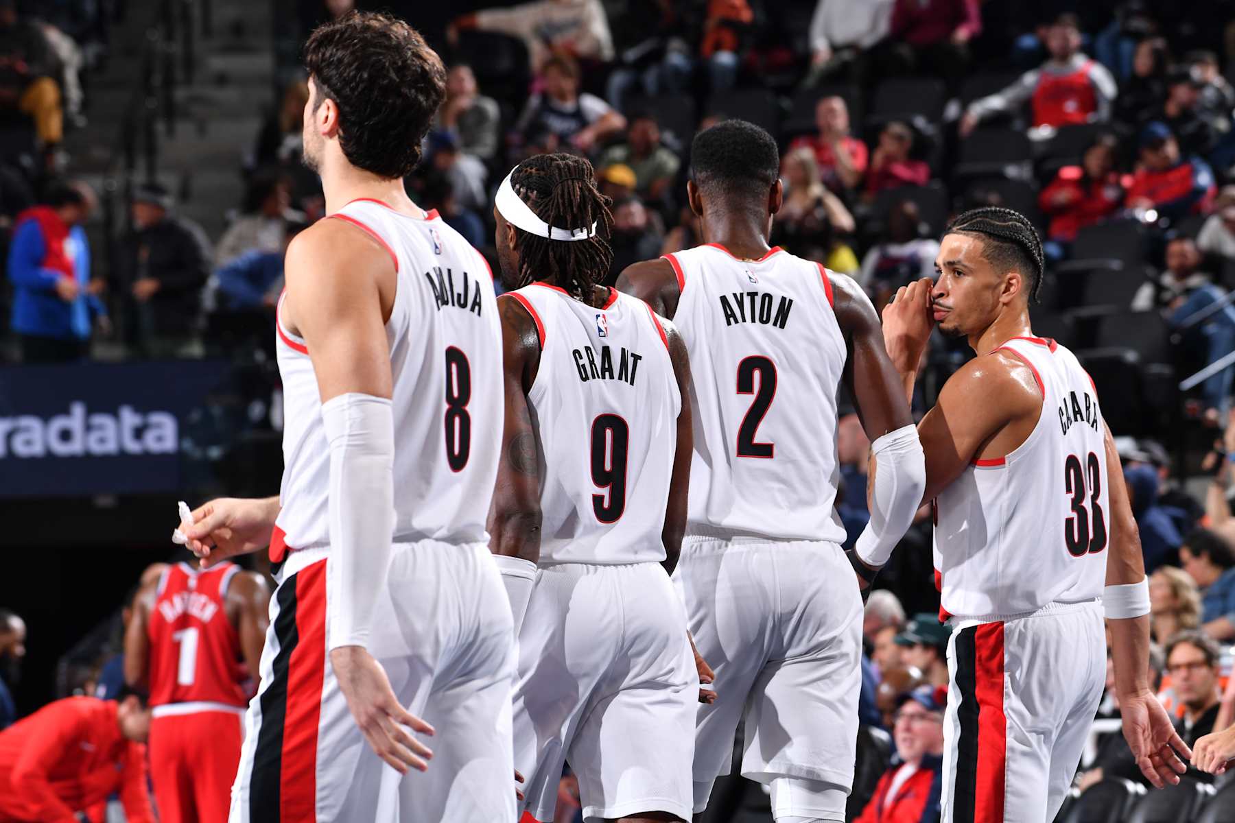 INGLEWOOD, CA - DECEMBER 3: The Portland Trail Blazers look on during the game against the LA Clippers on December 3, 2024 at Intuit Dome in Los Angeles, California. NOTE TO USER: User expressly acknowledges and agrees that, by downloading and/or using this Photograph, user is consenting to the terms and conditions of the Getty Images License Agreement. Mandatory Copyright Notice: Copyright 2024 NBAE (Photo by Juan Ocampo/NBAE via Getty Images)
