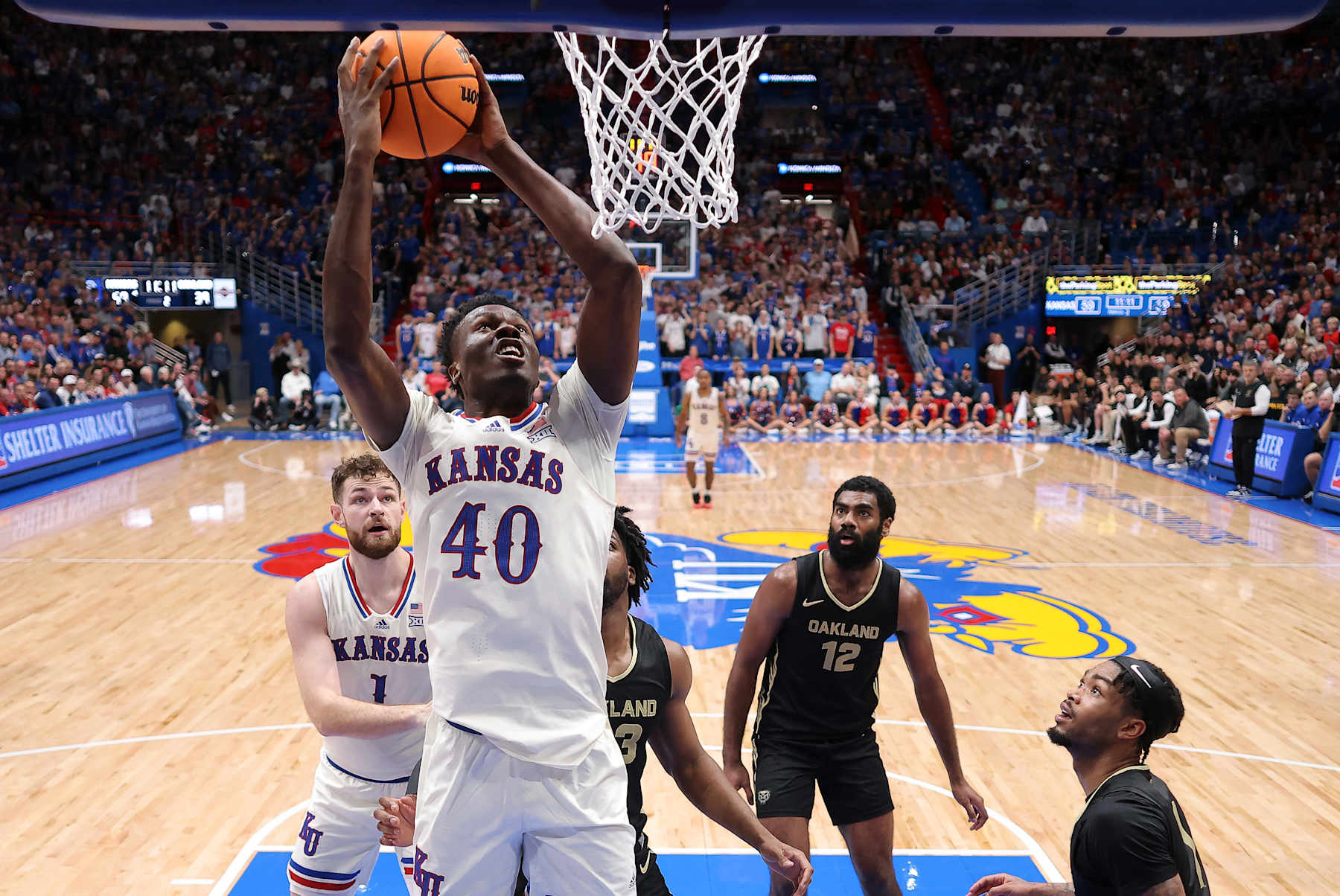 Kansas' Flory Bidunga