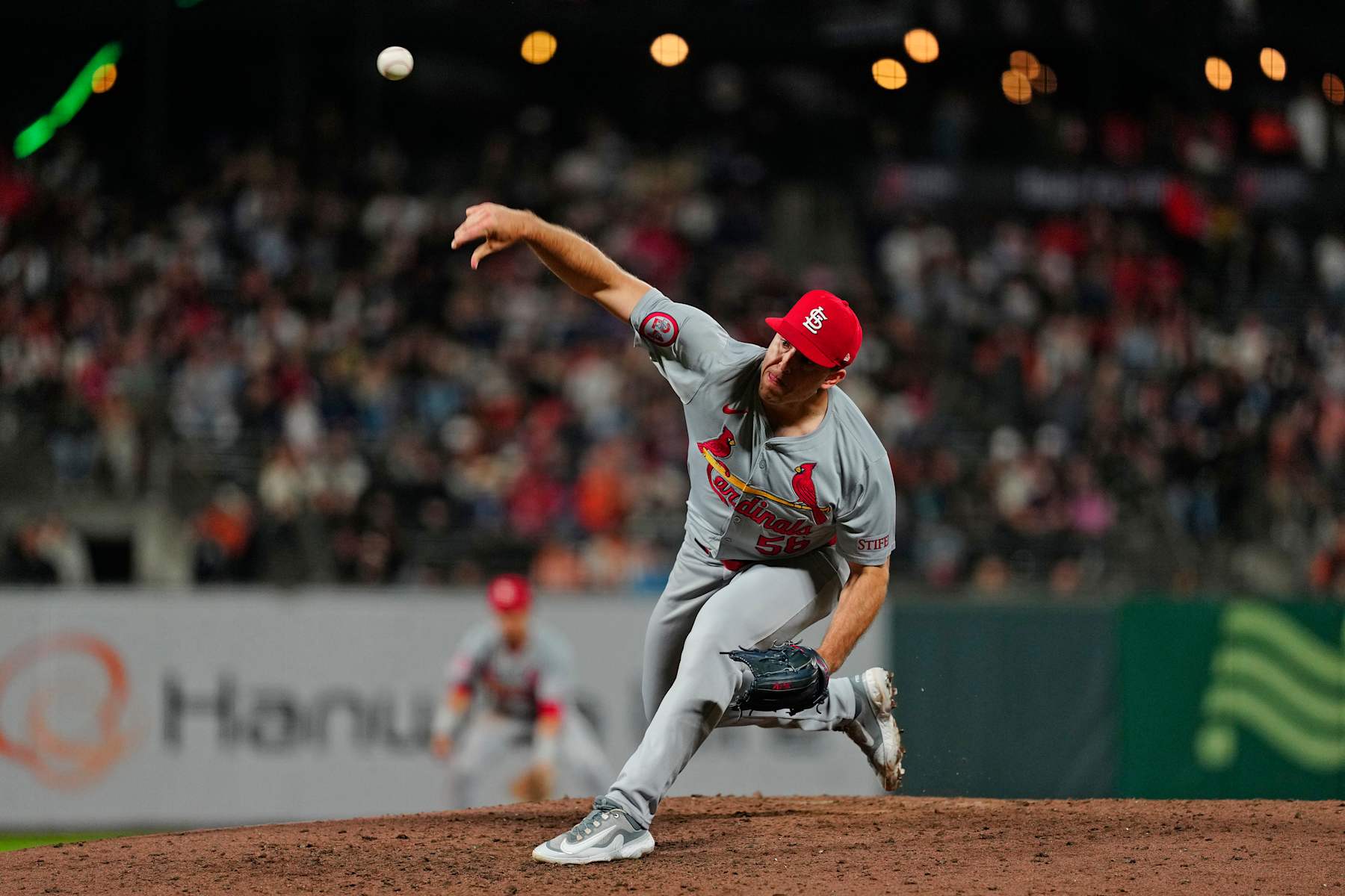 SAN FRANCISCO, CALIFORNIA - SEPTEMBER 27: Ryan Helsley #56 of the St. Louis Cardinals pitches at Oracle Park on September 27, 2024 in San Francisco, California. (Photo by Suzanna Mitchell/San Francisco Giants/Getty Images) SAN FRANCISCO, CALIFORNIA - SEPTEMBER 27: Ryan Helsley #56 of the St. Louis Cardinals pitches at Oracle Park on September 27, 2024 in San Francisco, California. (Photo by Suzanna Mitchell/San Francisco Giants/Getty Images)