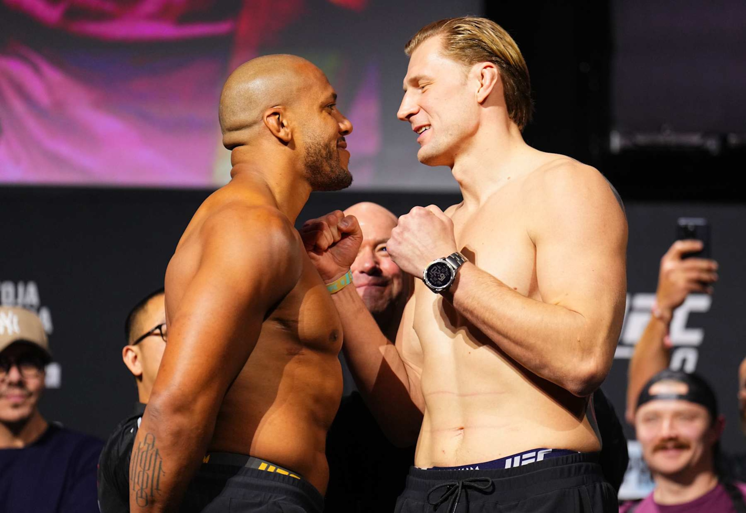 Ciryl Gane and Alexander Volkov will meet on the main card